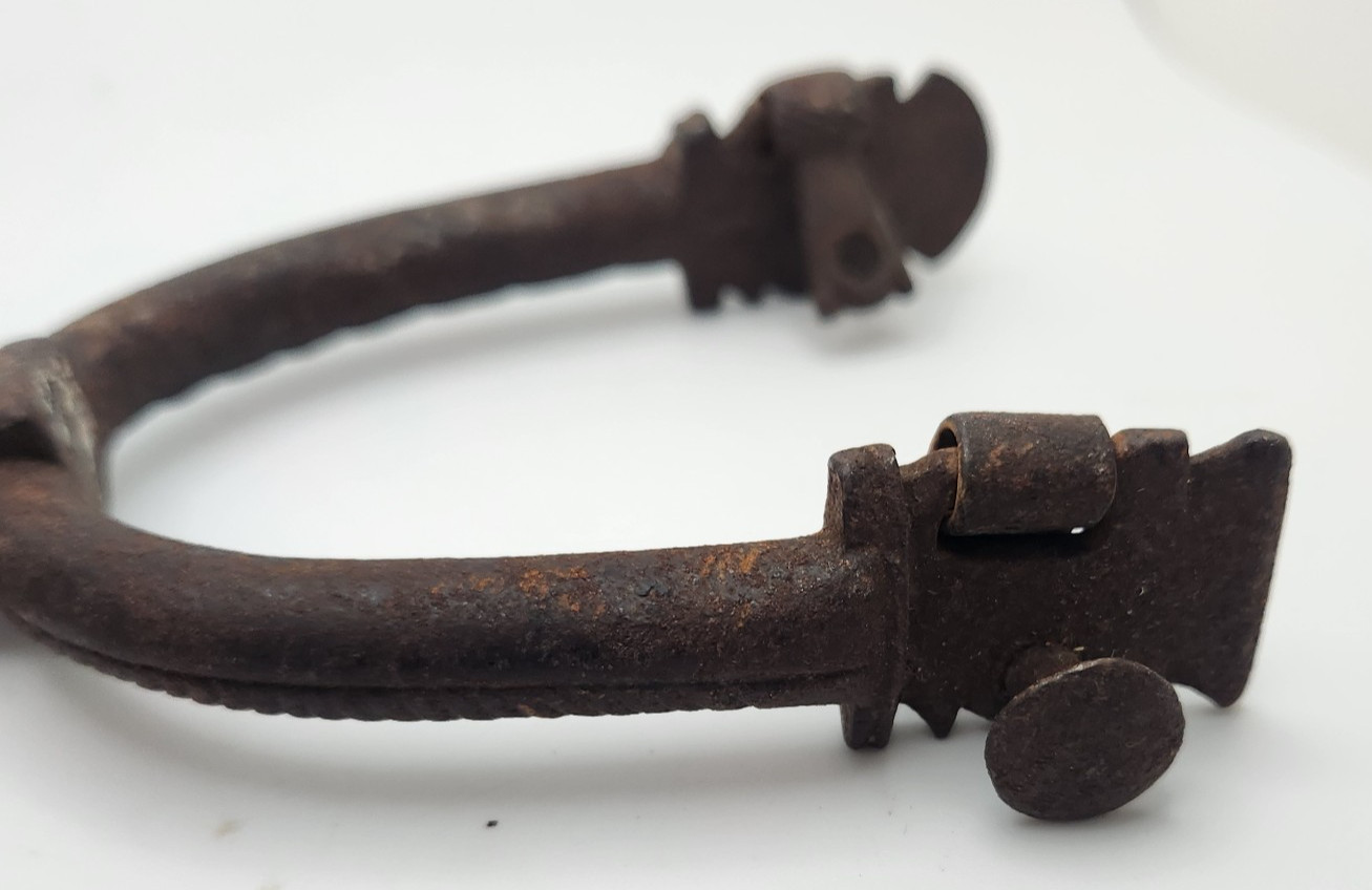 Antique Chilean Huaso Spur 7'' Rowel 3''