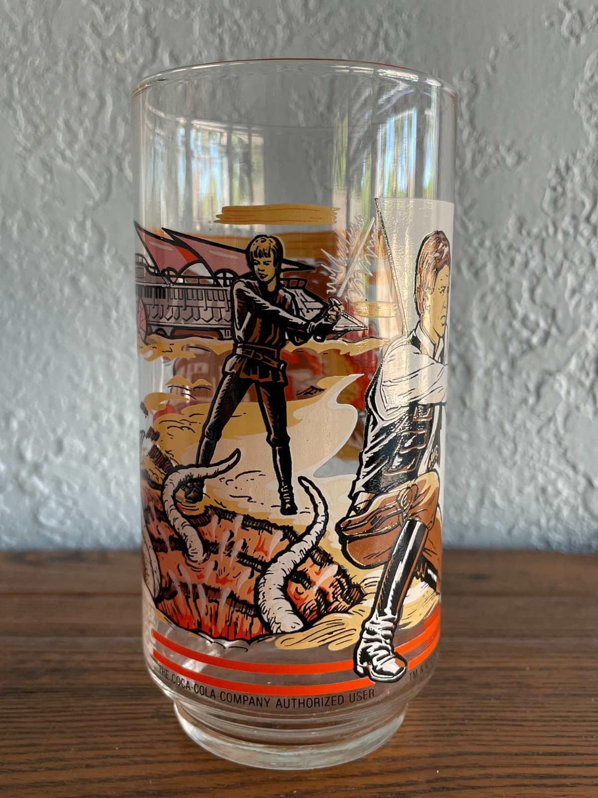 1983 Star Wars Return of the Jedi Burger King Drinking Glasses - Set of 4