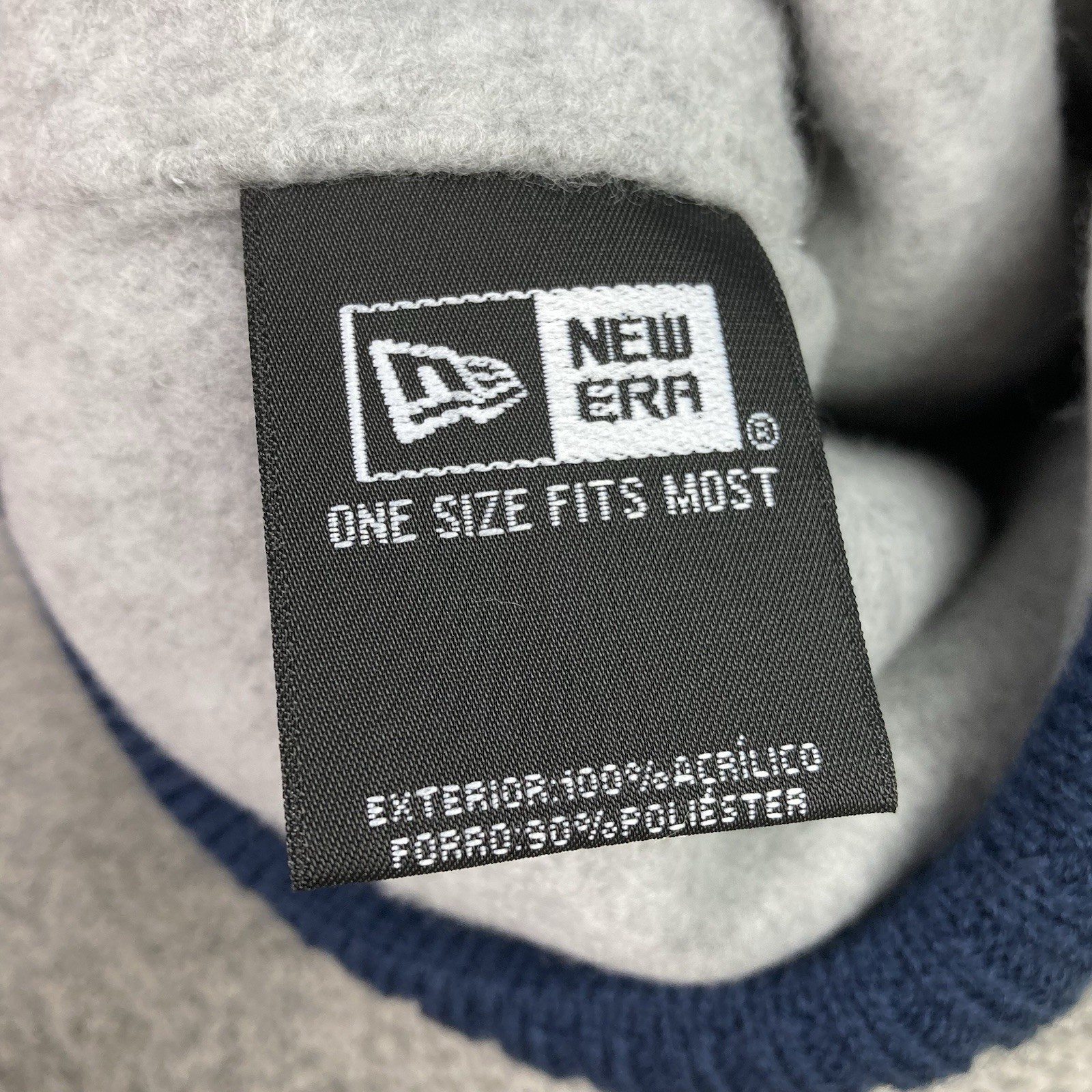 2025 Ryder Cup New Era USA Navy/Red Winter Pom Beanie/Hat - New