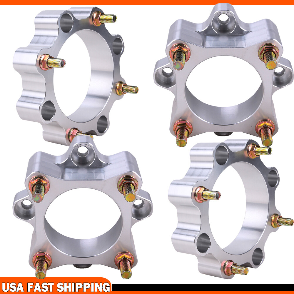 1.5" 2" (3" 4") Complete Wheel Spacers Front Rear Pair For Yamaha Raptor 700 660