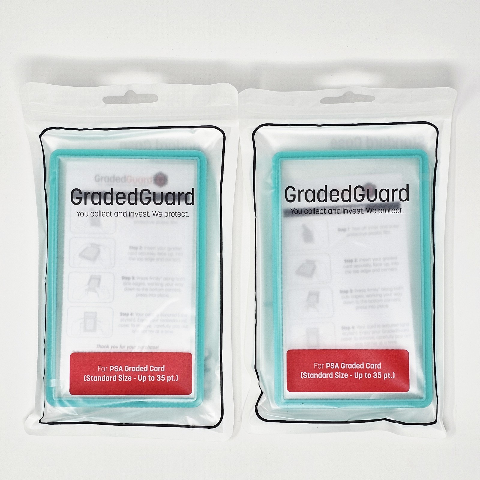 (2) Mint GradedGuard PSA Graded Card Case Guard Protector Stackable