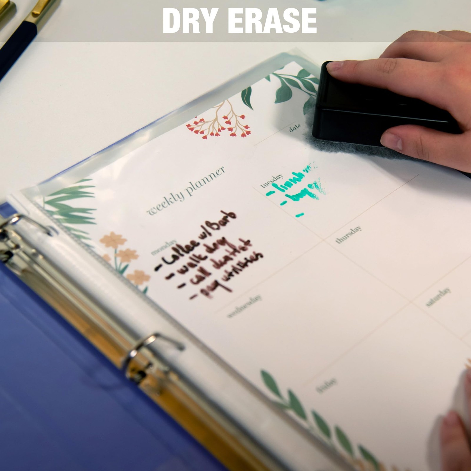 200 Pack Heavy Duty Sheet Protectors, Crystal Clear, 8.5x11 Inch Page Protect...