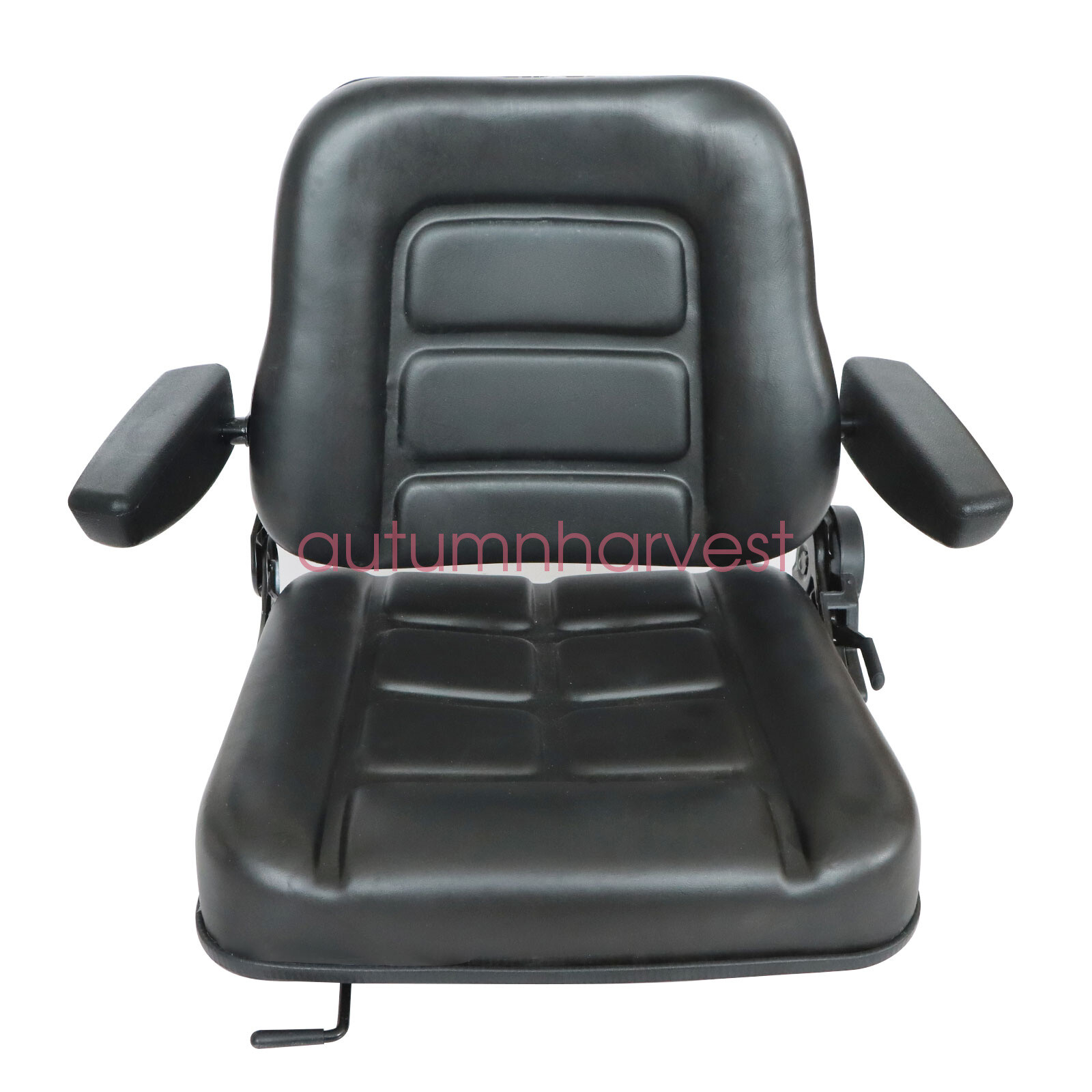 Universal Lawn Mower Tractor Seat Forklift Seat Adjustable With Armrest