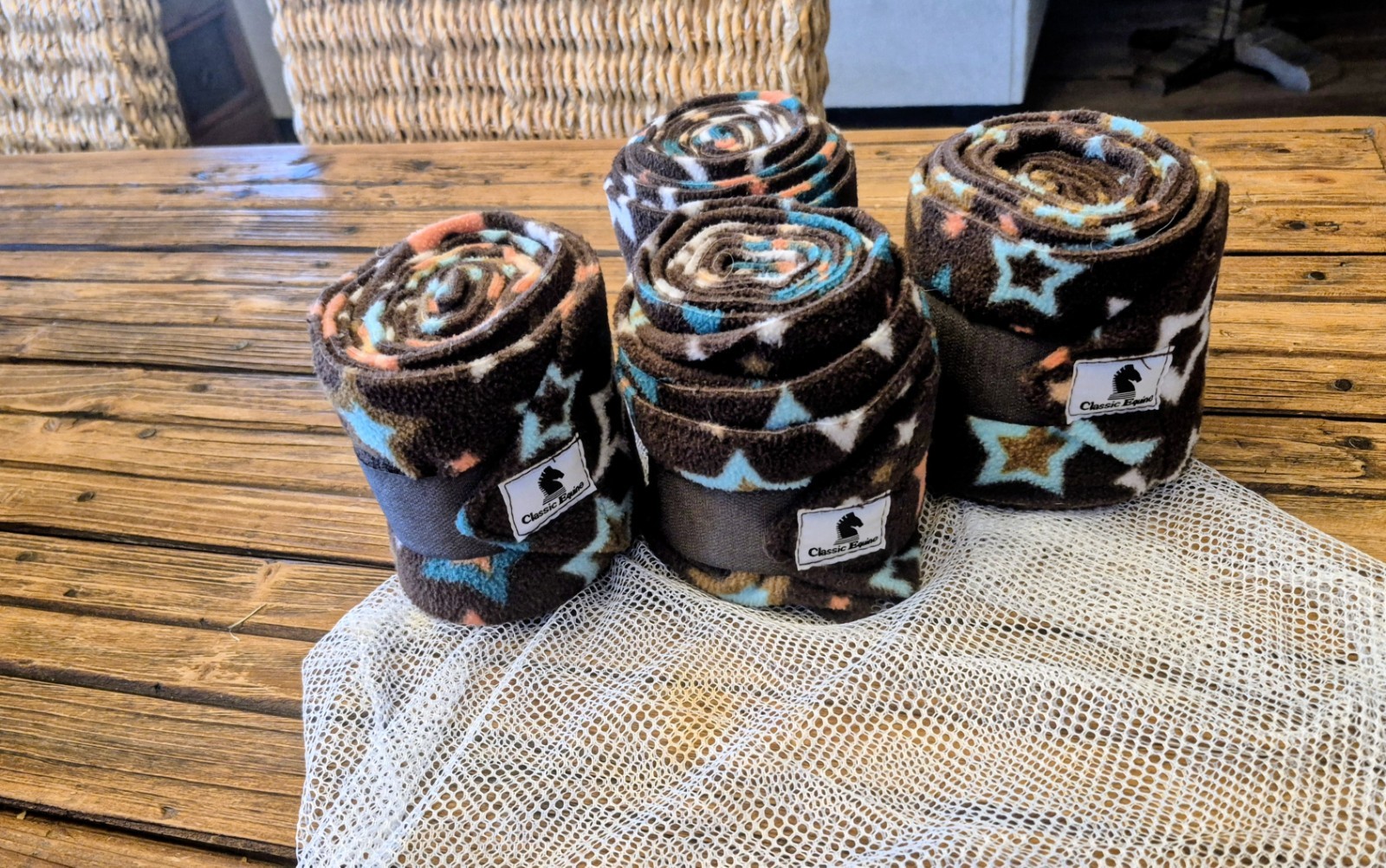 Four Classic Equine Fleece Polo Wraps! Perfect Condition, Used One Time!!