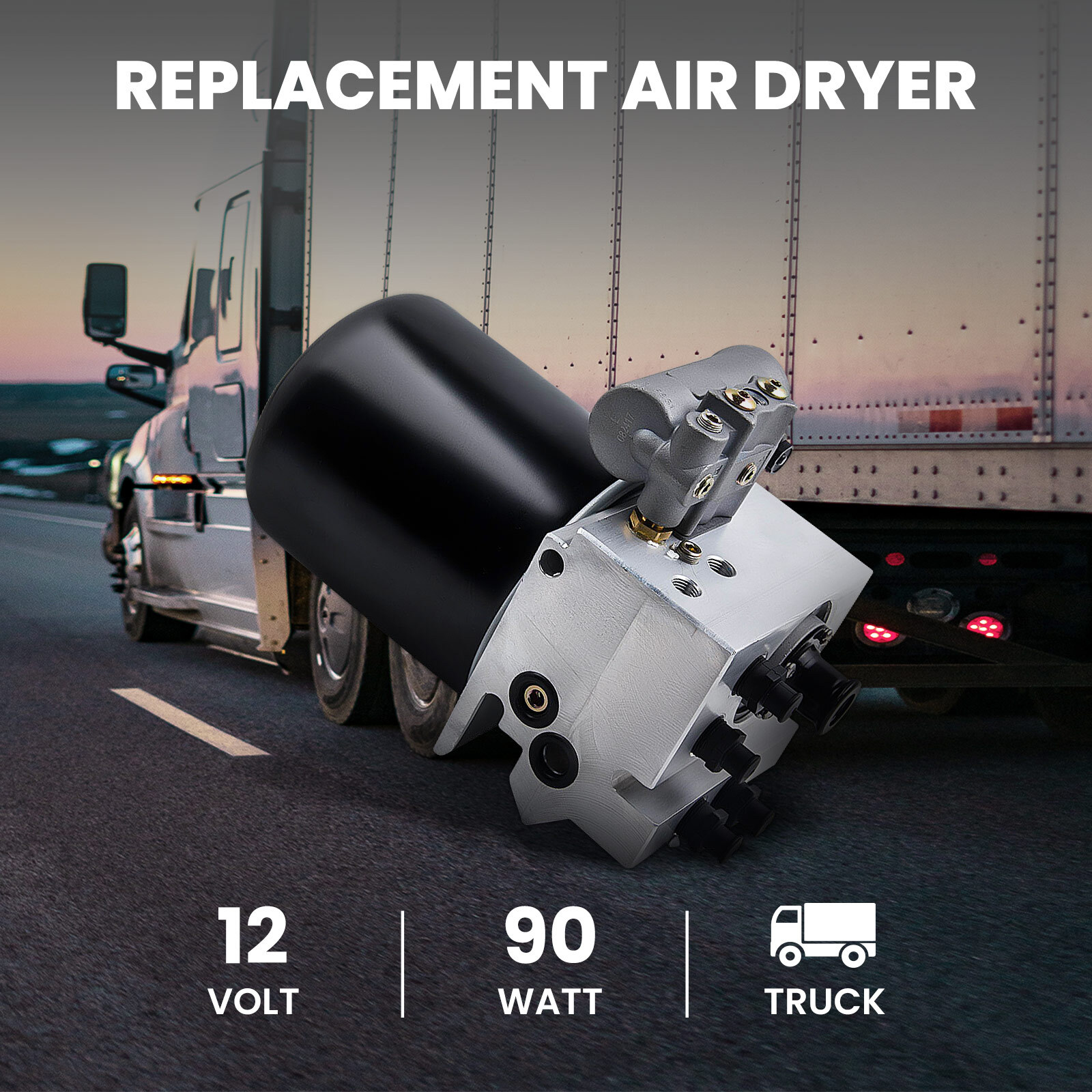 Air Dryer for Peterbilt, International12V Ref: Bendix 801266, 170.801266