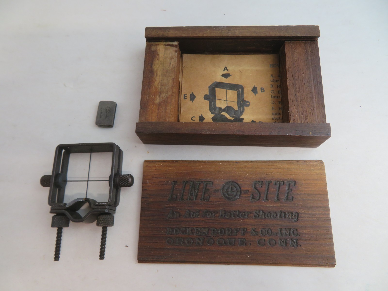 Dockendorf & Co- Line O Site with box and papers