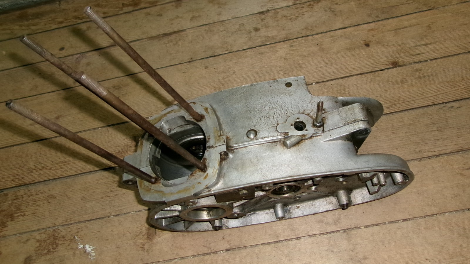 Maico Square barrel 400 engine case set T401XXX 1972