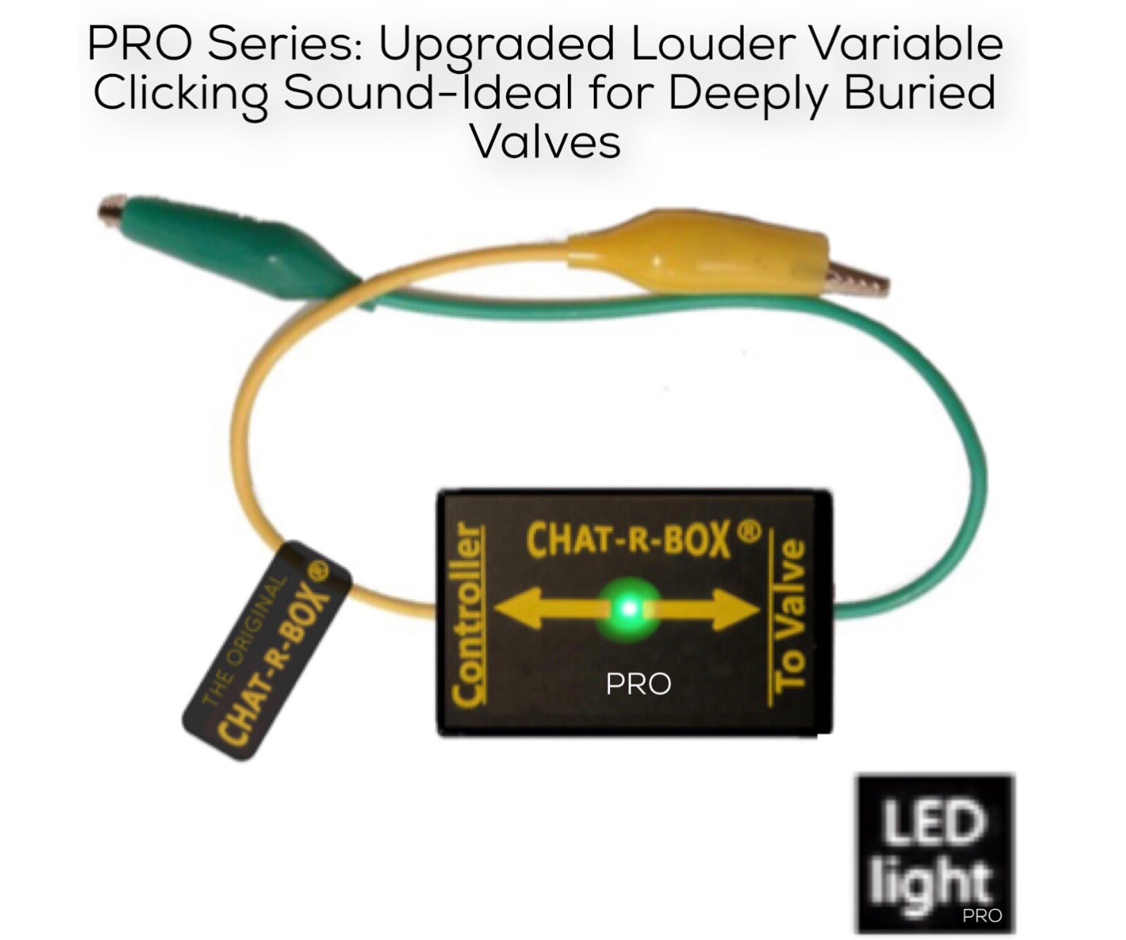 Chat-R-Box PRO Underground Wire Buried & Sprinkler Valve Locator Finder