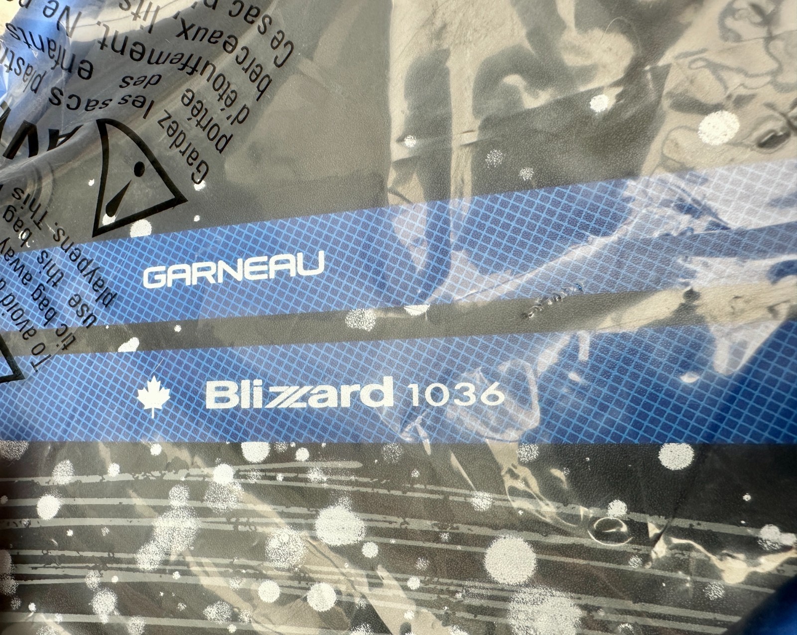 Garneau Boa Mens Blizzard III Snowshoes Blue/Black Size 1036 (User 200-300lbs)