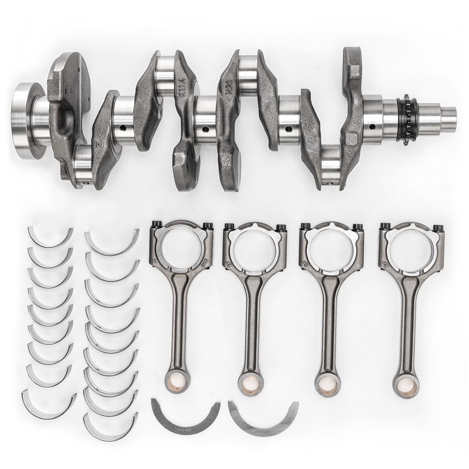 Crankshaft Con Rods & Bearing Set For Hyundai Elantra Tucson KIA Soul Forte 2.0L