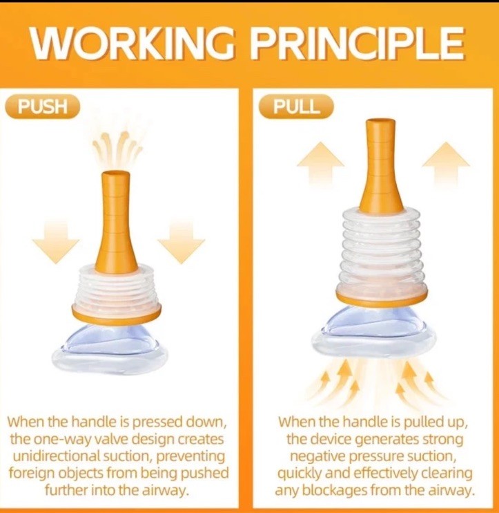 SENVOK First Aid Anti-Choke Rescue Device Home Kit Children & Adult Masks