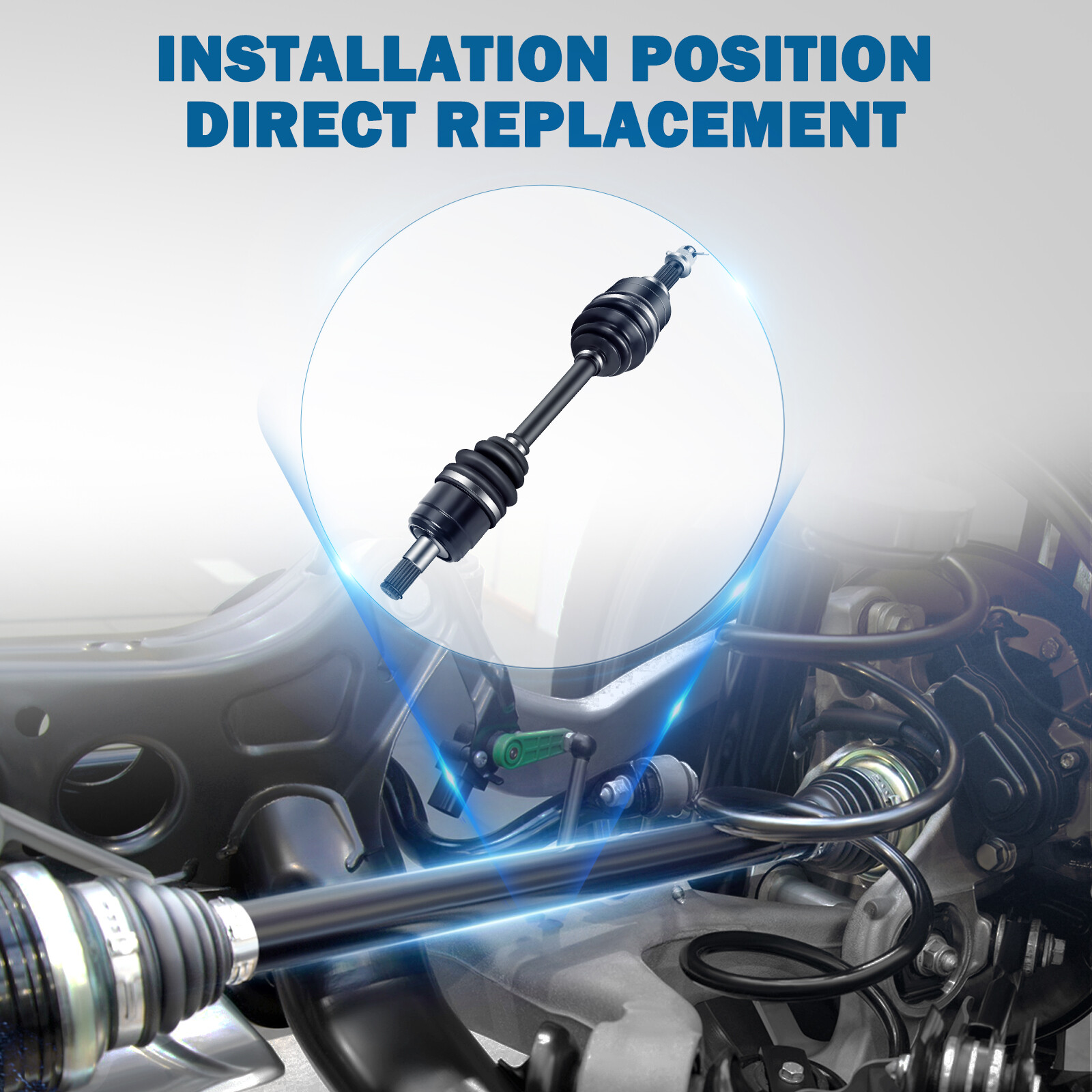 Front CV Axle Shaft For Honda Rancher 350 TRX350FM 2000 2001 2002 2003 2004 2005