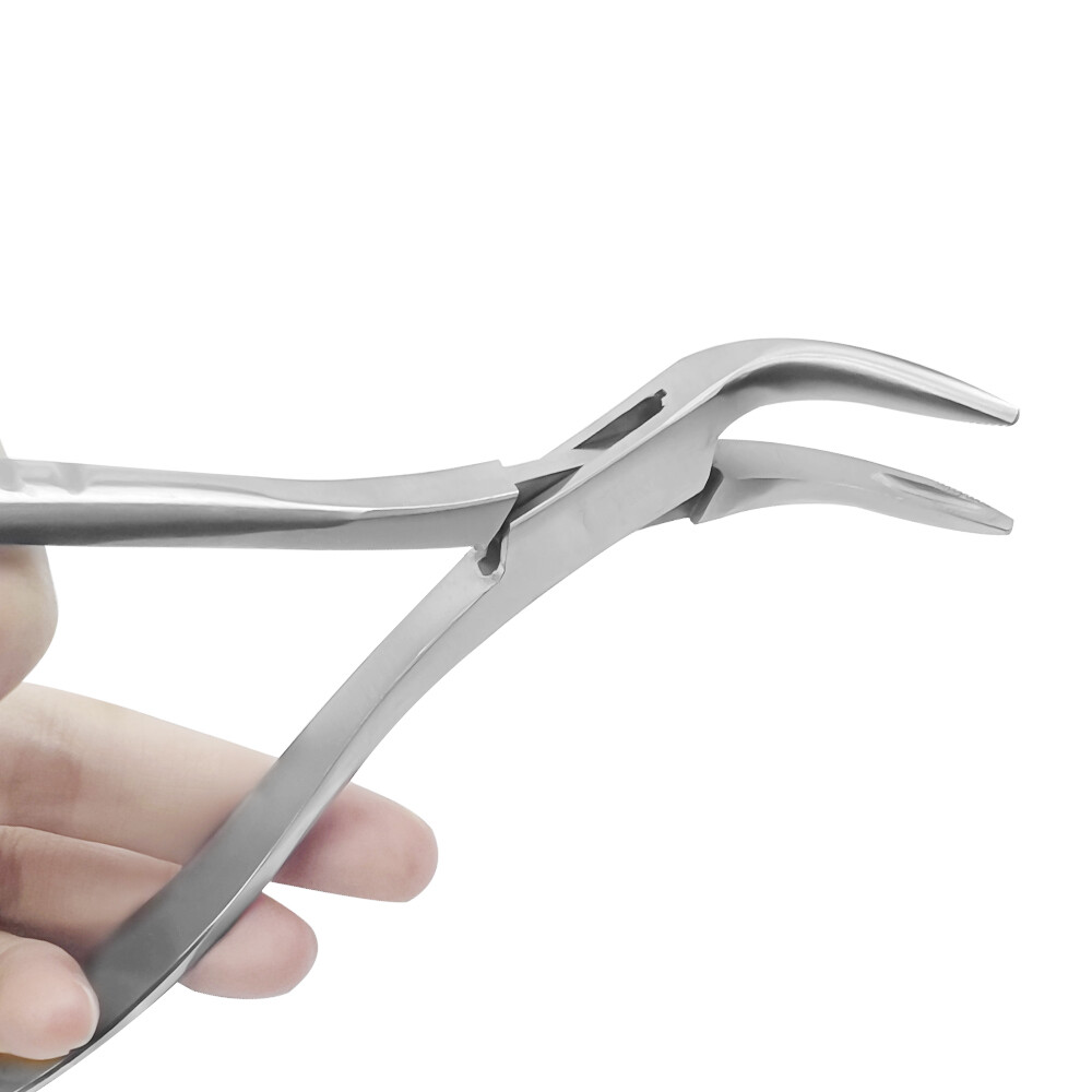 Dental Surgical Upper Root Tip Extraction Pliers Residual Tweezers Tooth Forceps