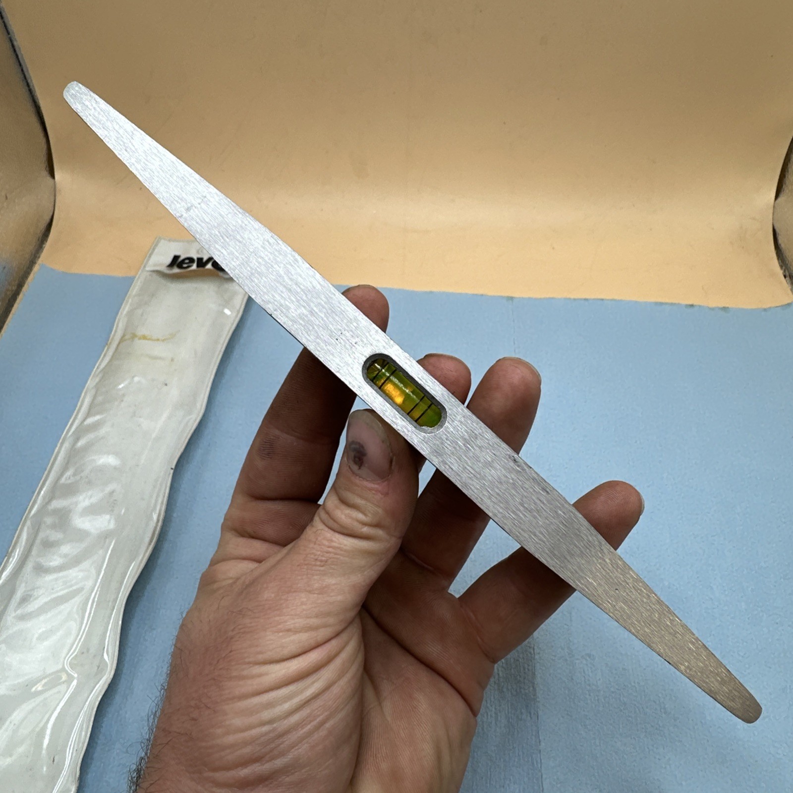 Nos Millers Falls 190C 9” Aluminum Torpedo Level USA