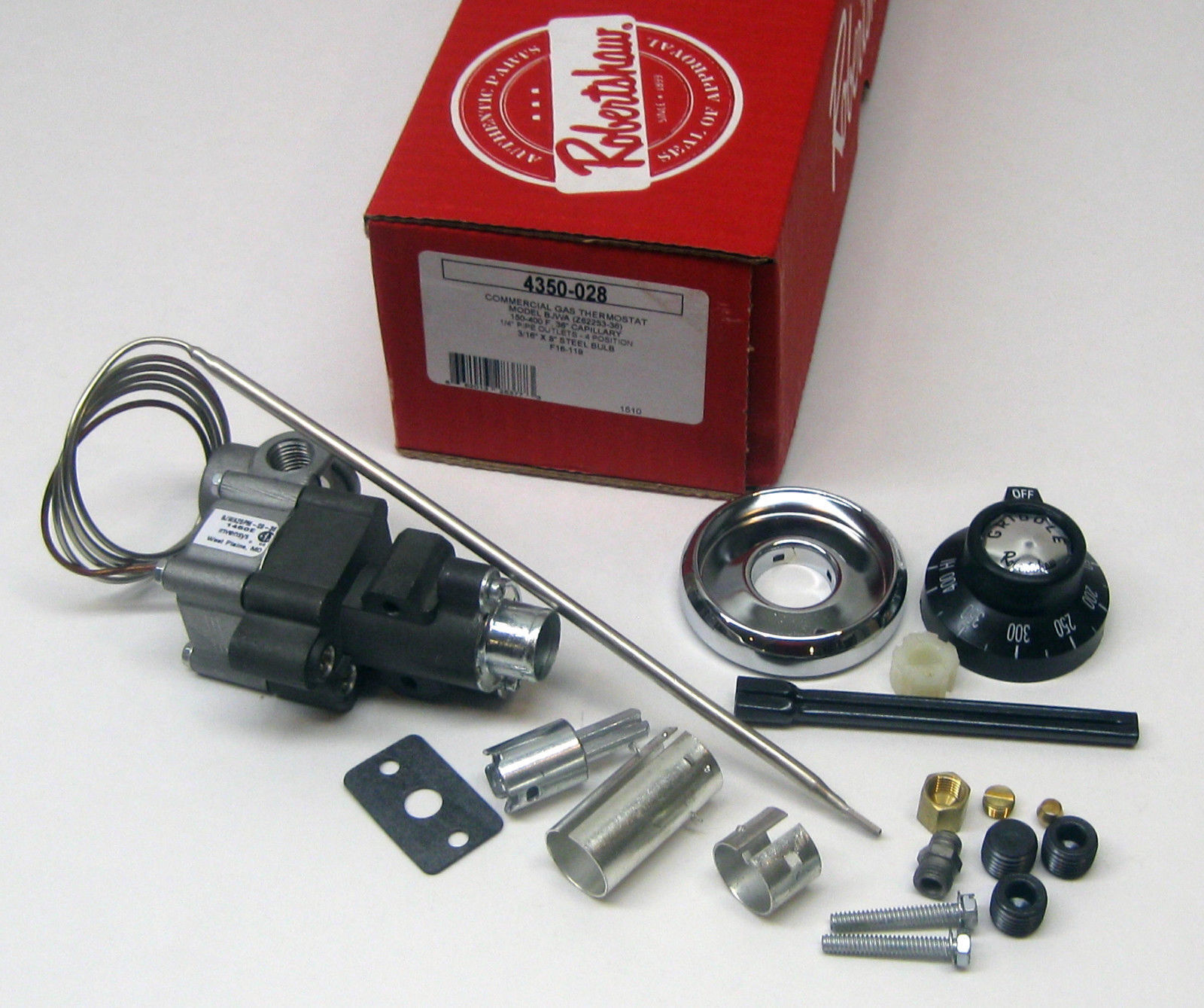 4350-028 Robertshaw Commercial Gas Oven Thermostat for BJWA 46-1027 920028
