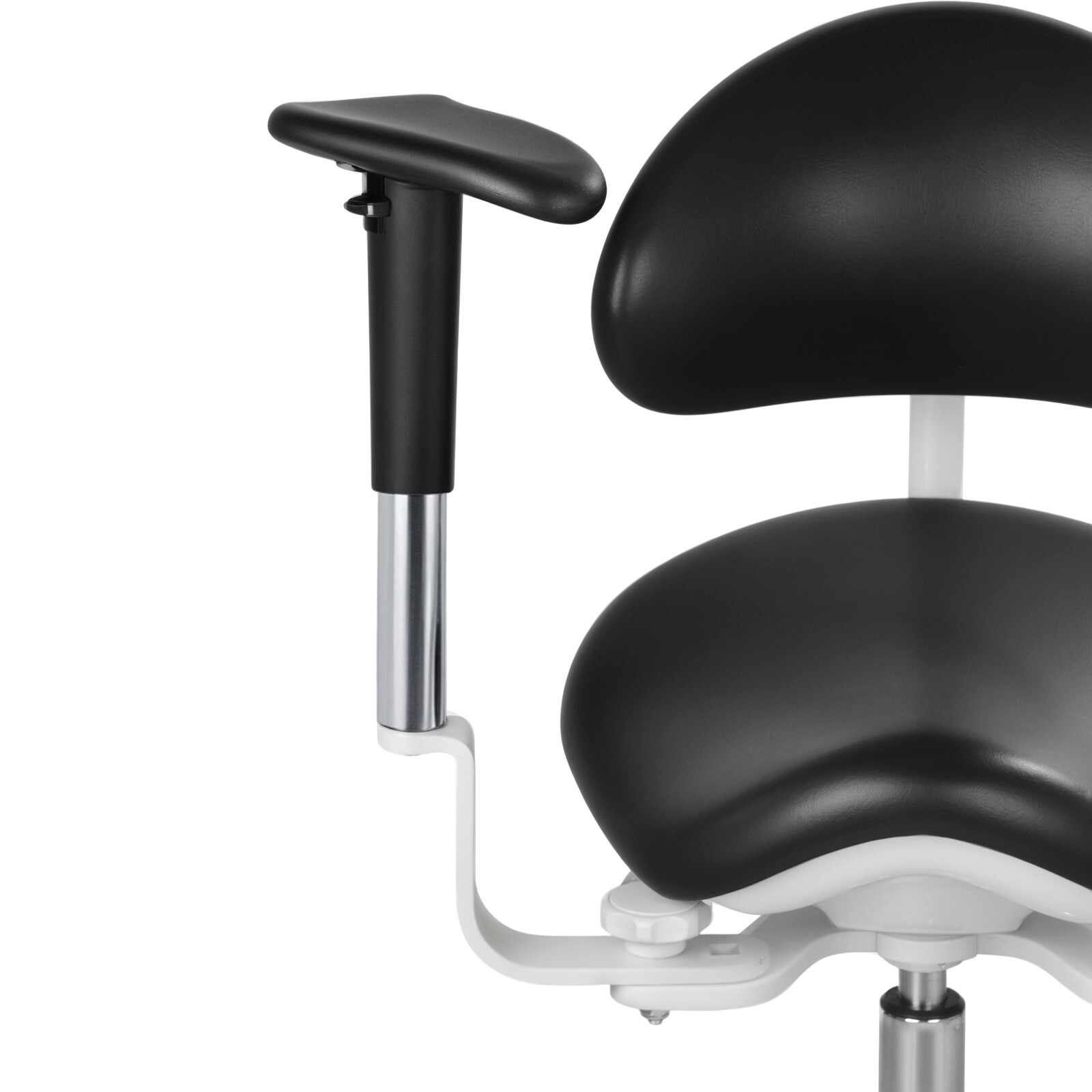 Dental Dynamic Microscope Chair Ergonomic Doctor Saddle Chair Foot Control USA