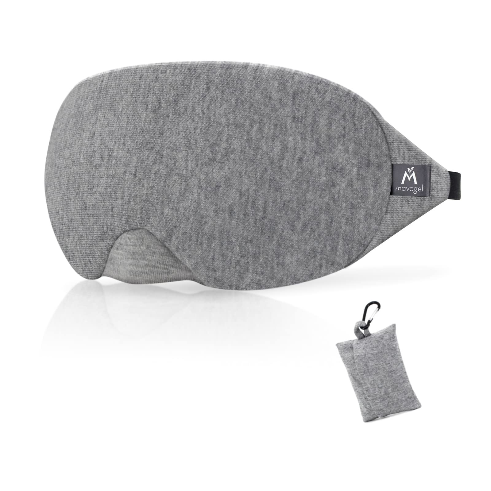 Mavogel Cotton Sleep Mask - Updated Design Light Blocking Sleep Eye Mask, Sof...