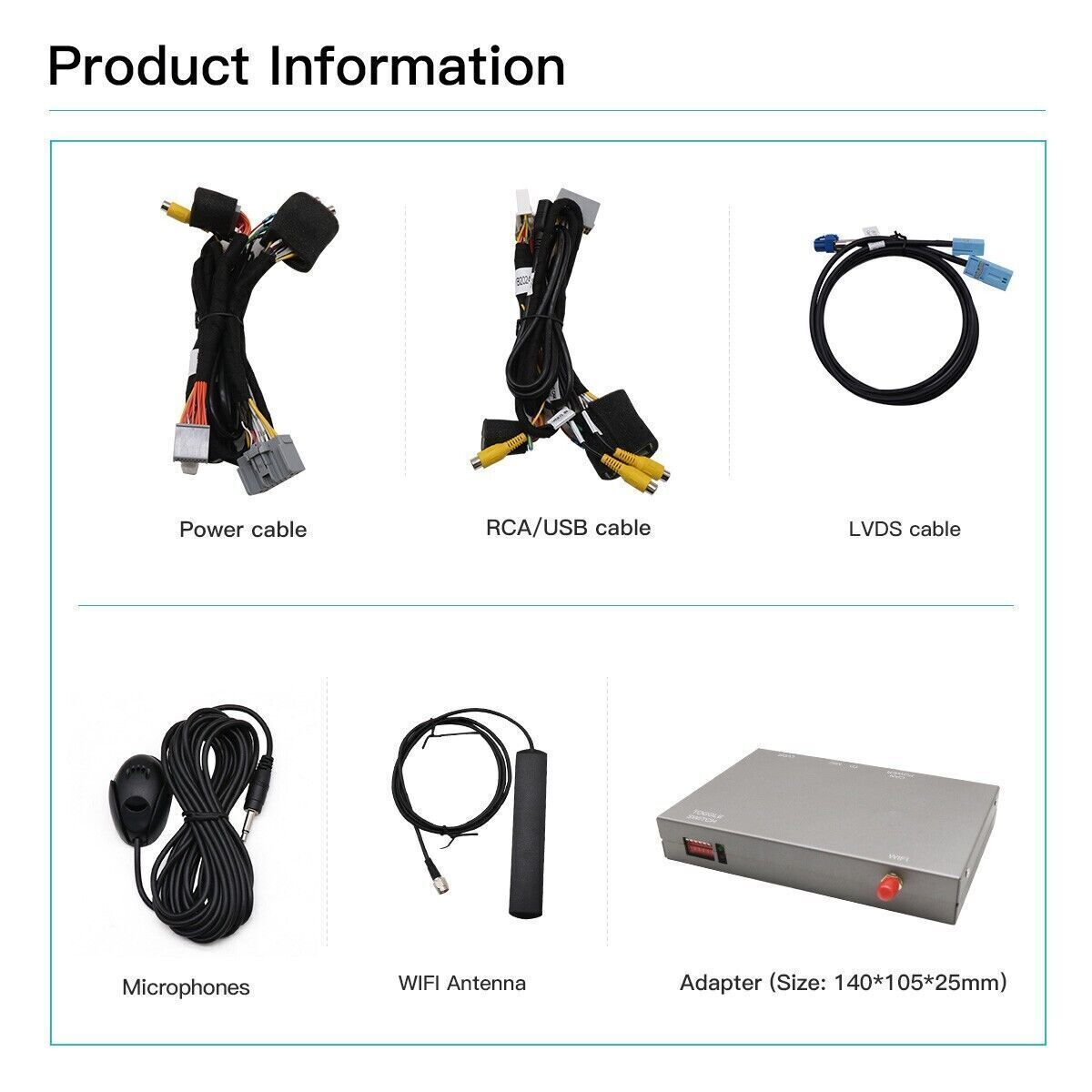 Wireless Carplay Android Auto For Land Rover Jaguar Bosch with 7/8 inch screen