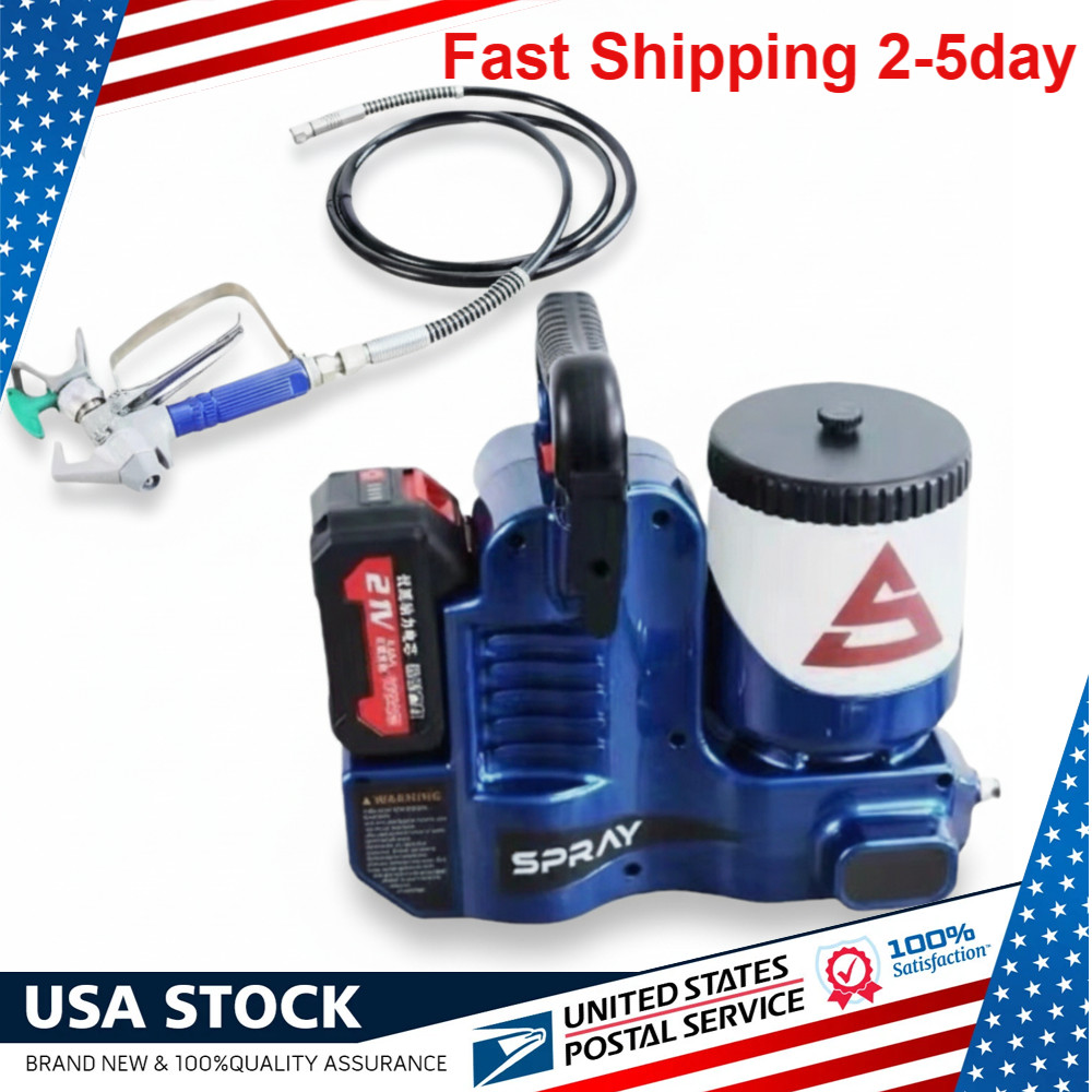 Sprayer For Wall Paints Varnishes 18-21VBatteJQ For Makita Airless Paint Sprayer