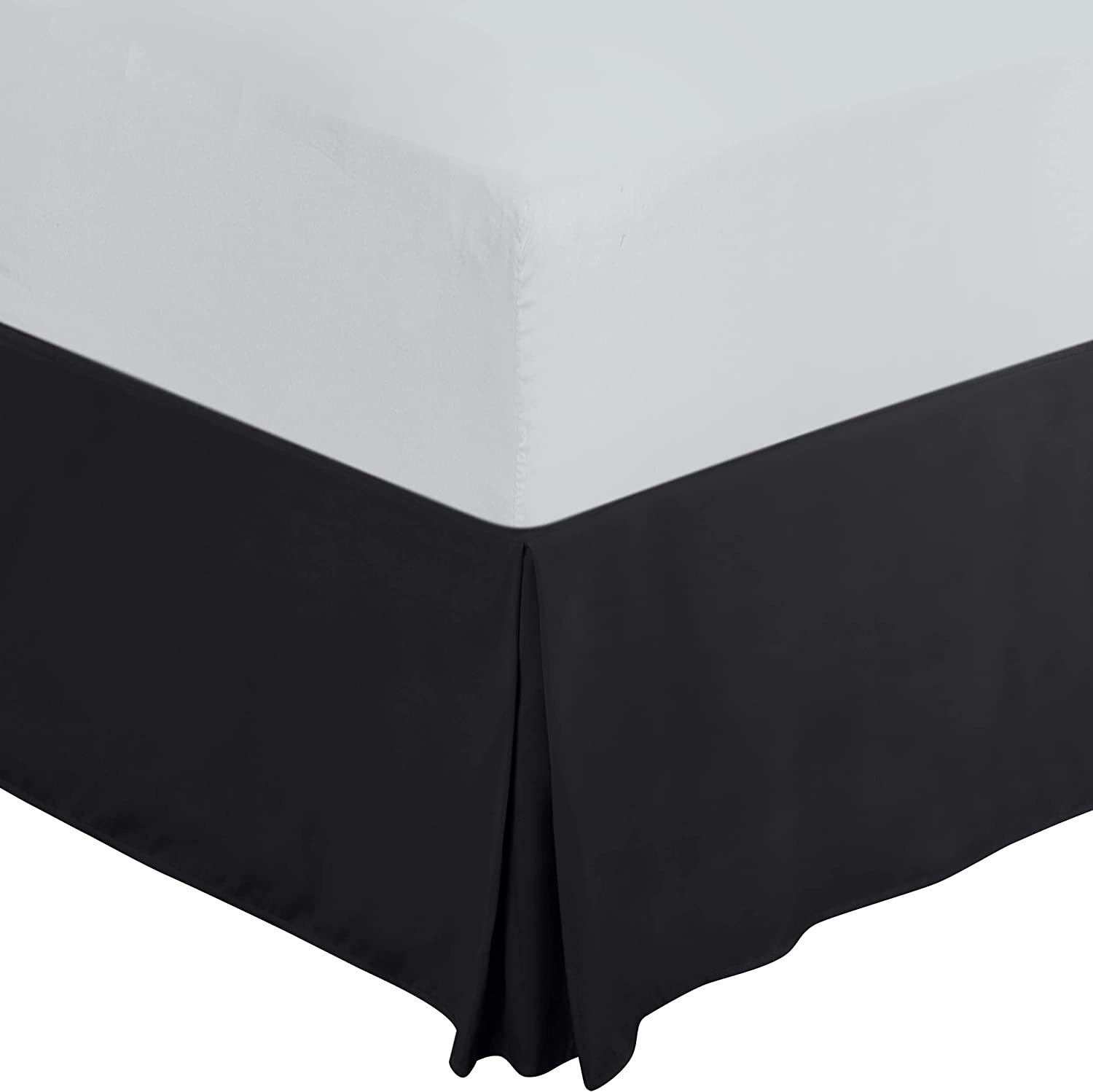 Drop Bed Skirt Pleated Dust Ruffle Hotel Quality Bed Skirt Utopia Bedding