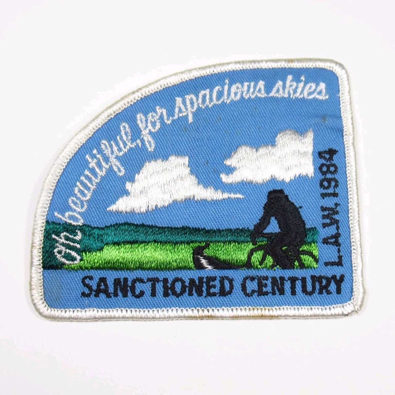 Vintage LAW Patch Sanctioned Century 1984 League of American Wheelmen