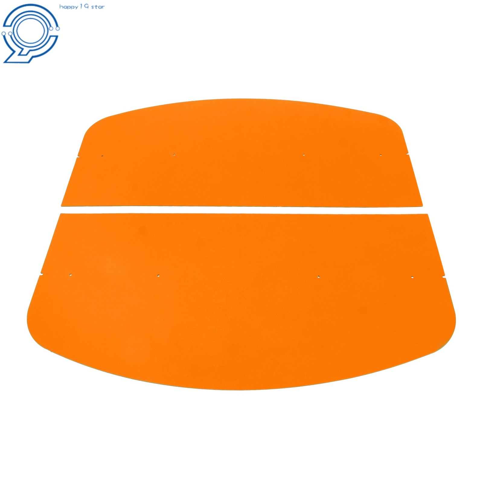 Orange Universal Tuff Top Tractor Canopy 52" X 52" For ROPS 2" x 2" or 2" x 3"