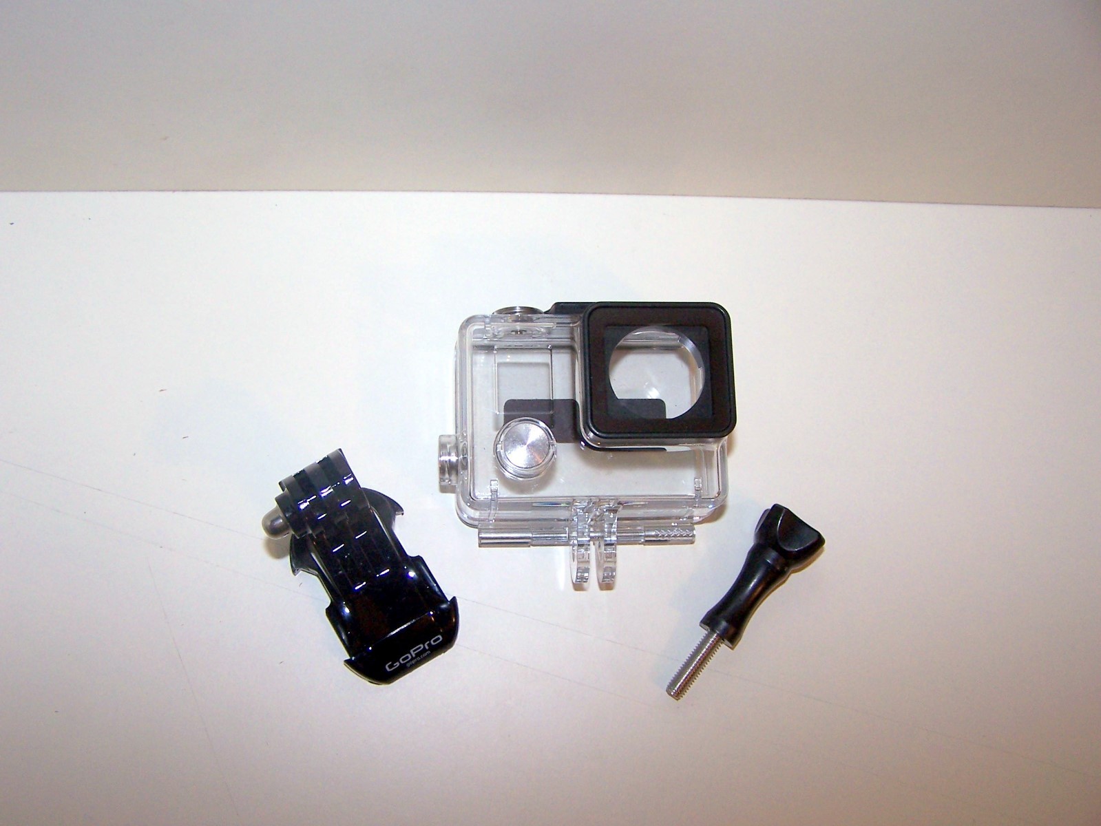 Genuine GoPro Hero 3,3+plus fits4 slim waterproof housing case j-hook