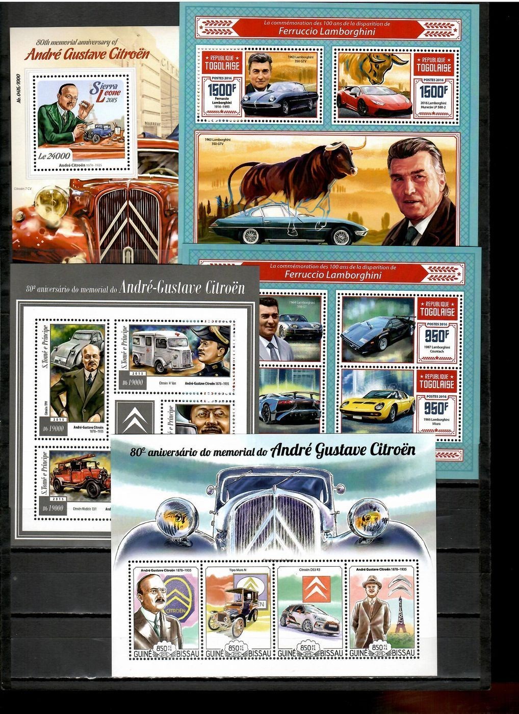 CARS / AUTOMOBILES [Pt.3] Collection 53 s/s Michel CV 624.50€ MNH #CNA423