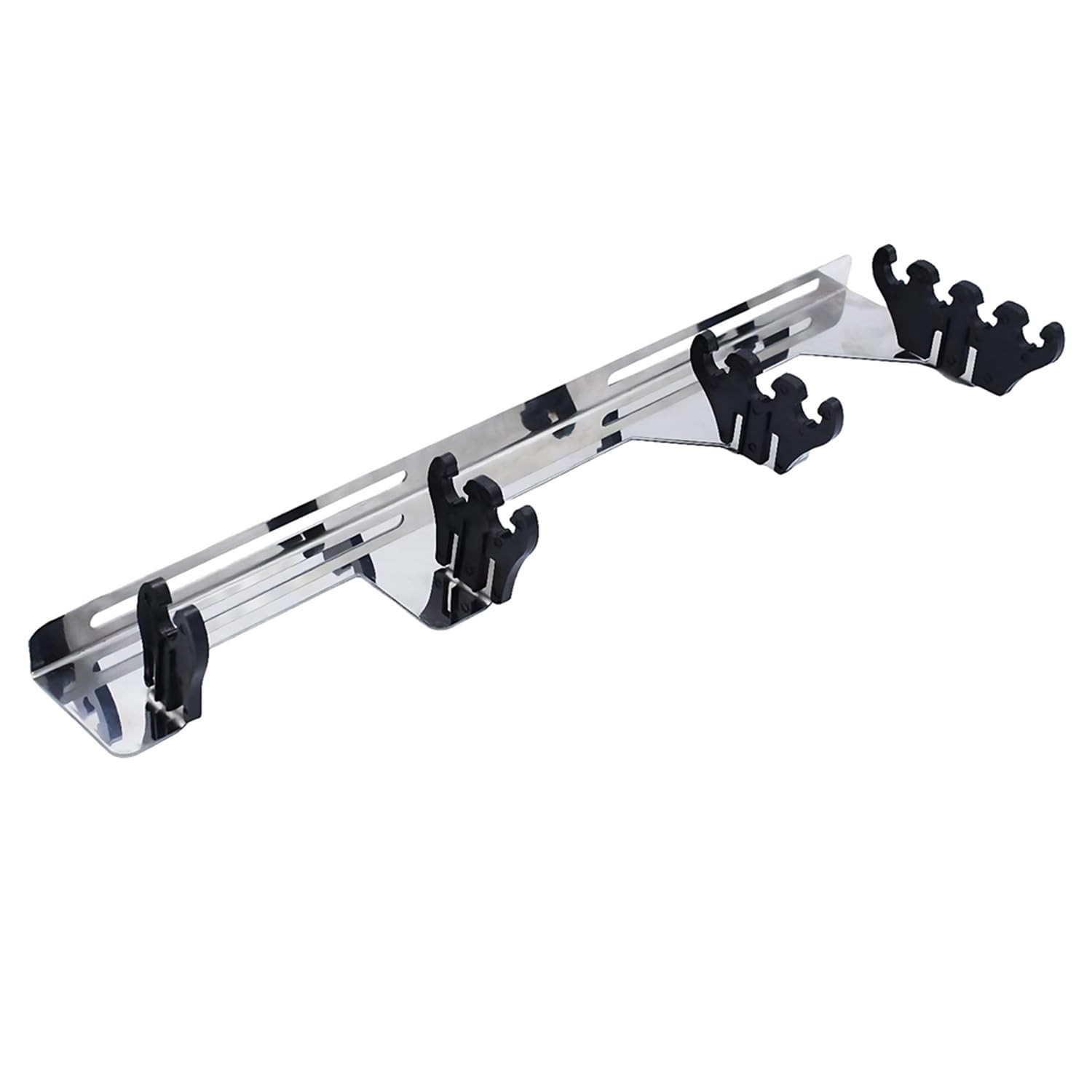 Chrome Spark Plug Wire Separators Linear Loom SBC