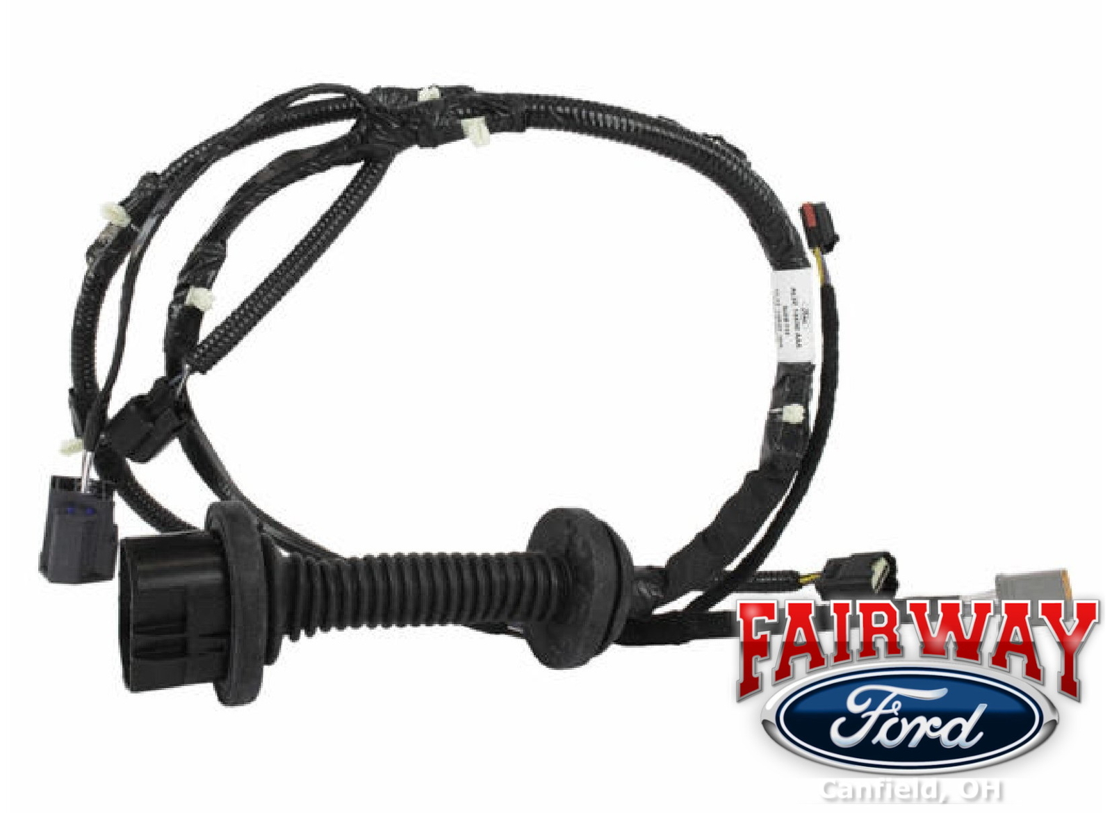 10 - 14 F-150 OEM Ford RH REAR Door Wiring Harness CREW with Heated Rear Seats