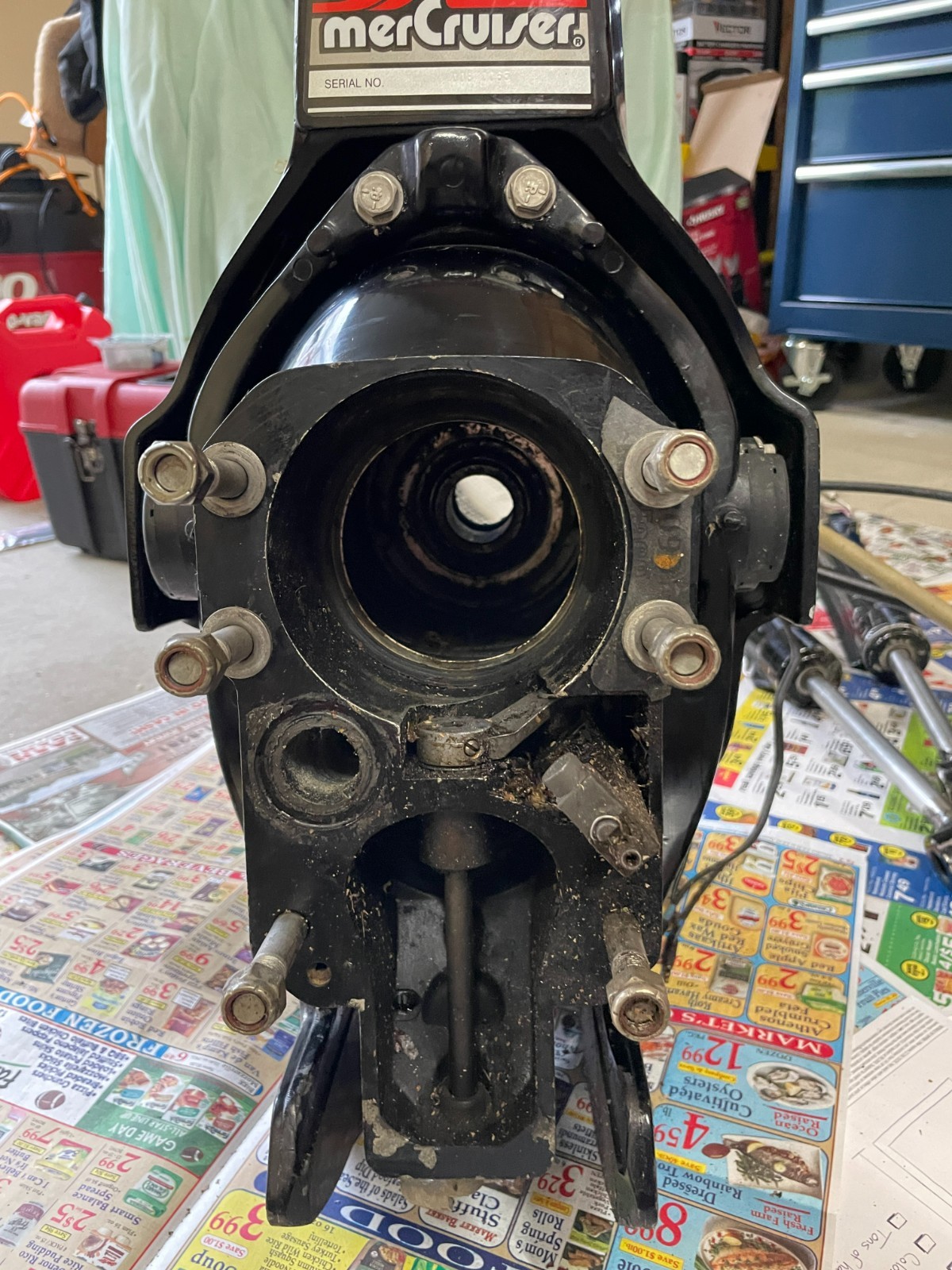 FRESHWATER LOW HRS Mercruiser Alpha One Gen 2 Gimbal Housing Transom Assembly