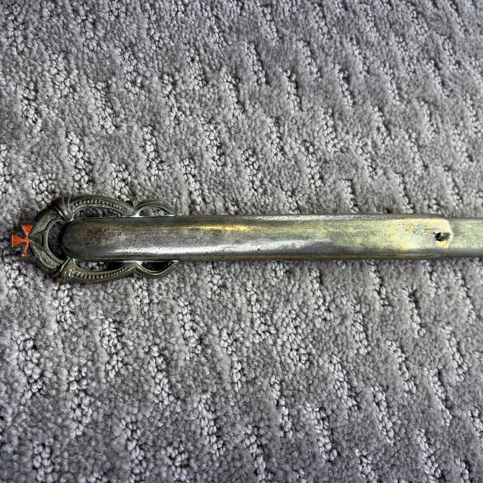 Vintage J.H. Wilson Knights Templar Ceremonial Sword Smallsword Bone Handle USA