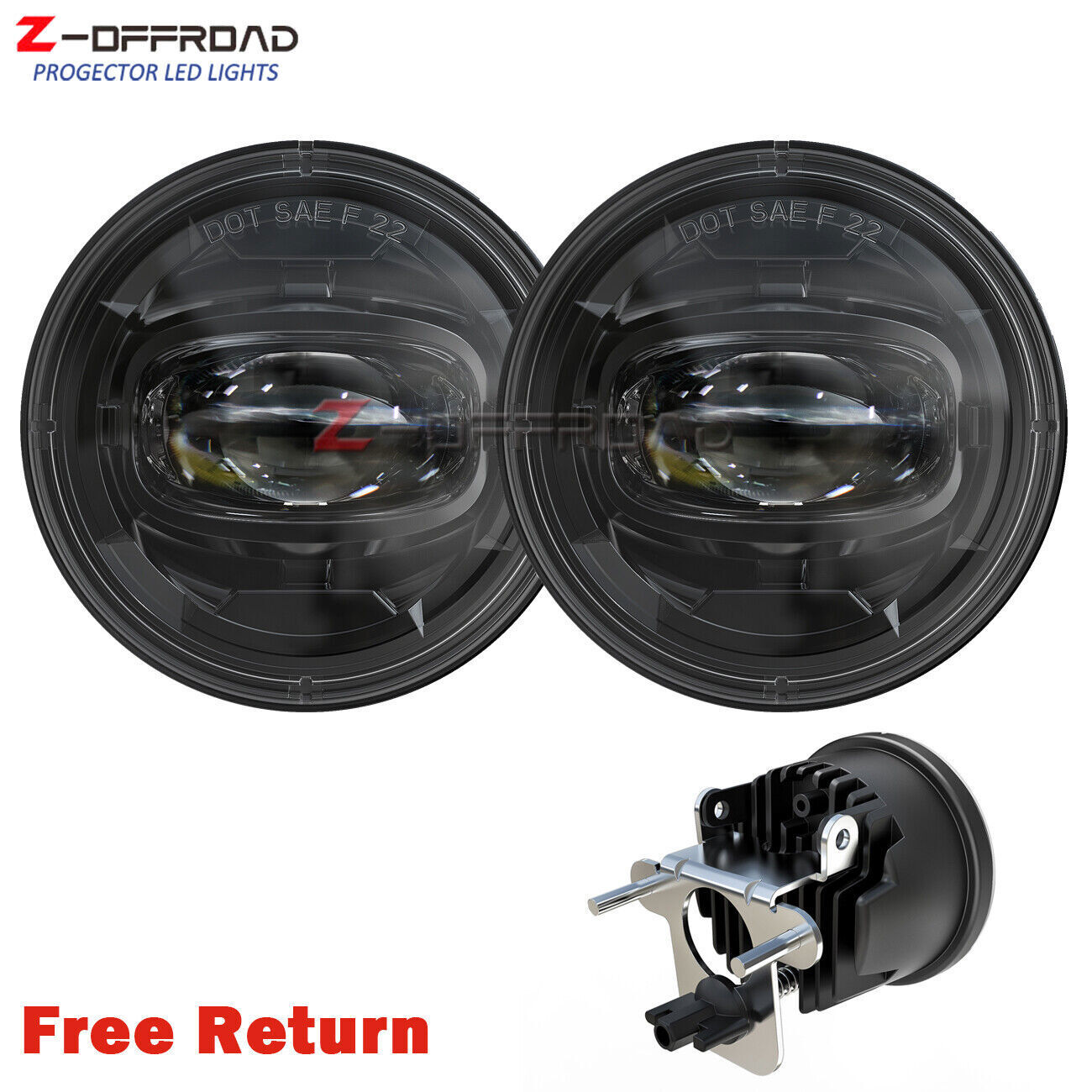 For 2001-2006 Chevy Suburban Tahoe Z71 Front Driving Bumper LED Fog Lights Lamps