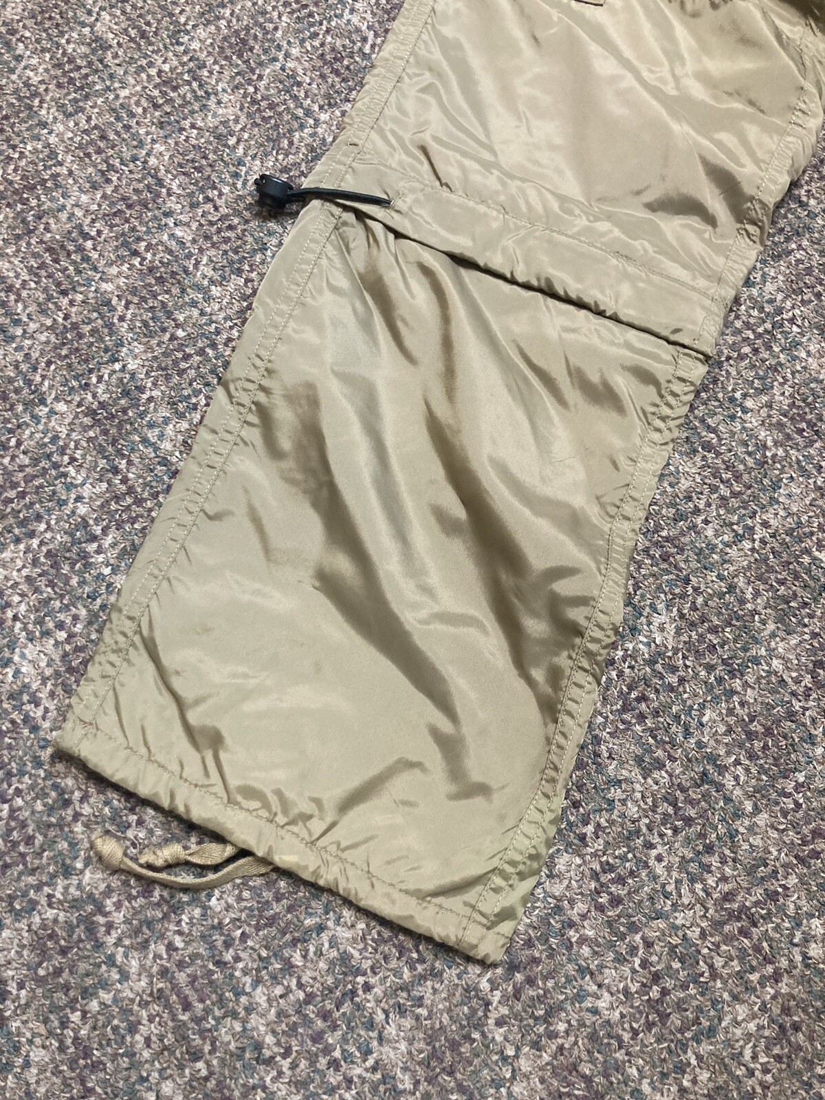 VINTAGE 90s SHORTY’S SKATEBOARDS NYLON CONVERTIBLE PANTS SIZE 28R NEW