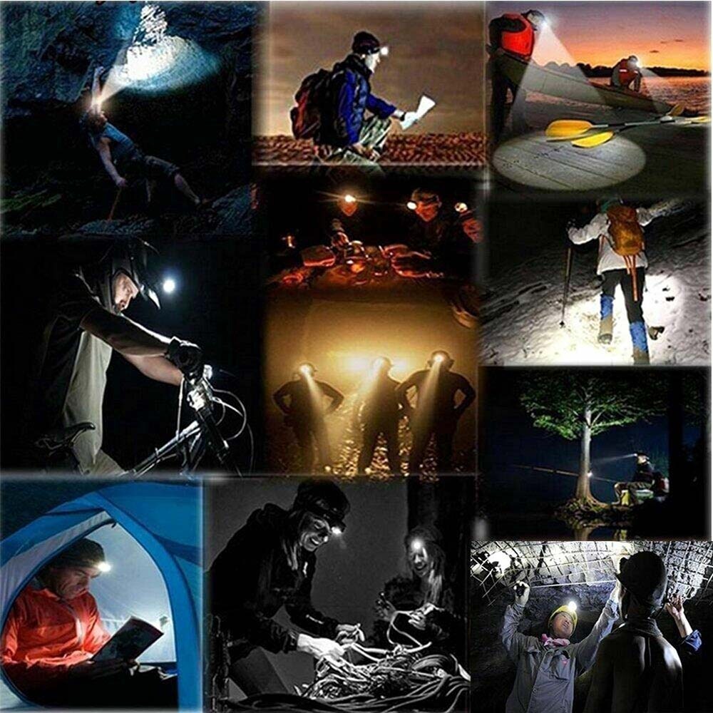 990000LM Super Bright LED Headlamp Rechargeable Headlight Flashlight Head Torch
