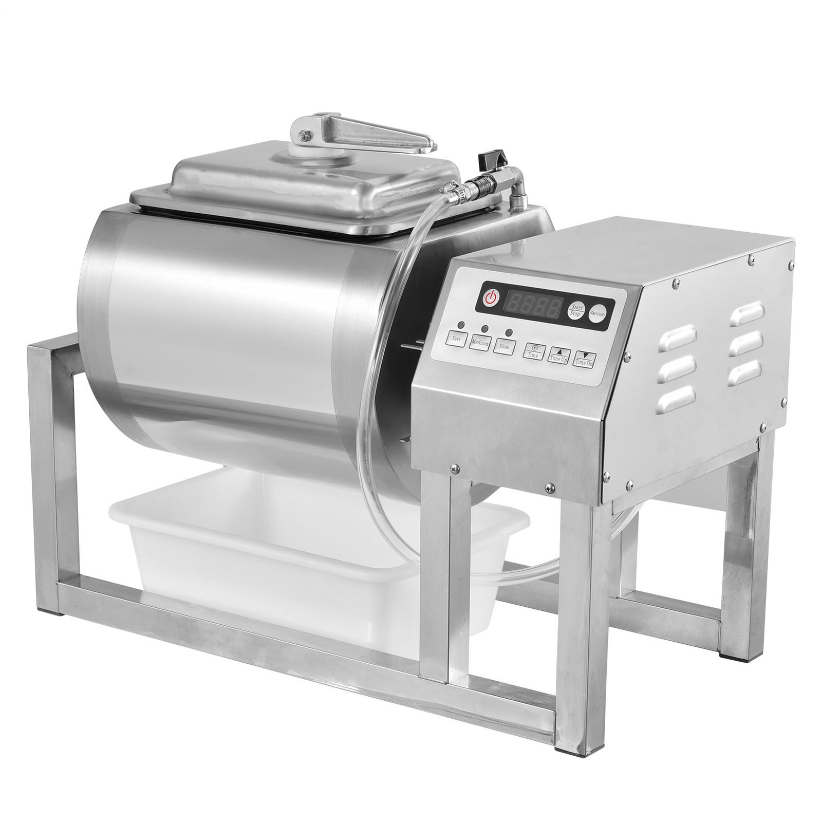 Meat Tumbler Marinator, Vacuum Curing Machine, Rapid Marination Process 18L