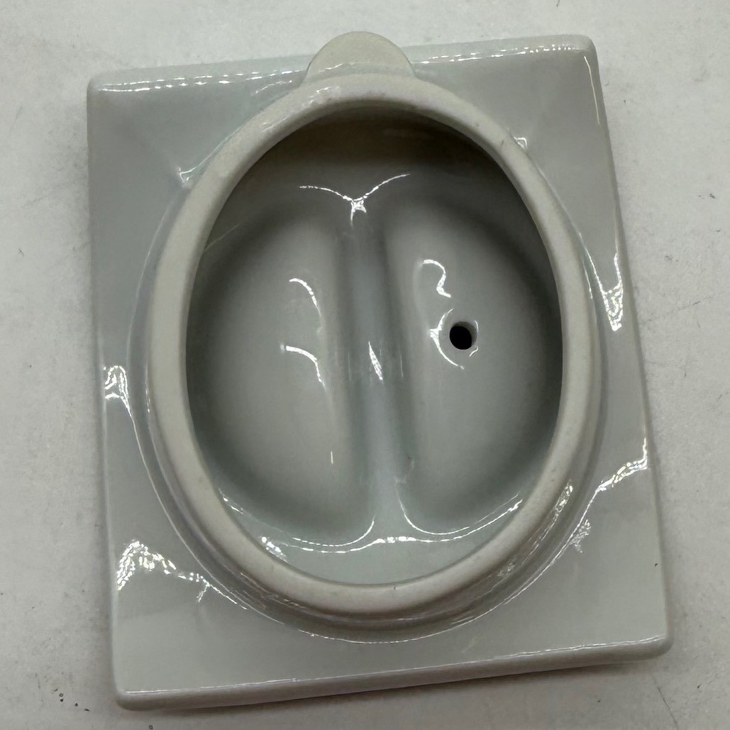 Vtg 80s Rainbow Landscape Ceramic Teapot Semi Circle Pop Art Novelty Kitsch