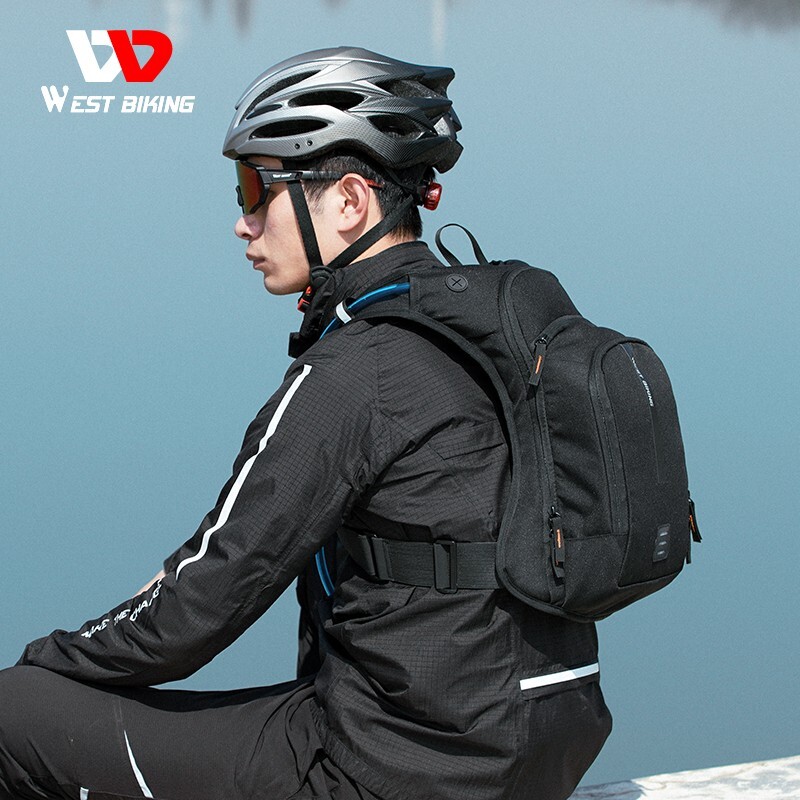 WEST BIKING Cycling Hiking Hydration Pack Backpack 10L Ergonomic Sports Bike Bag
