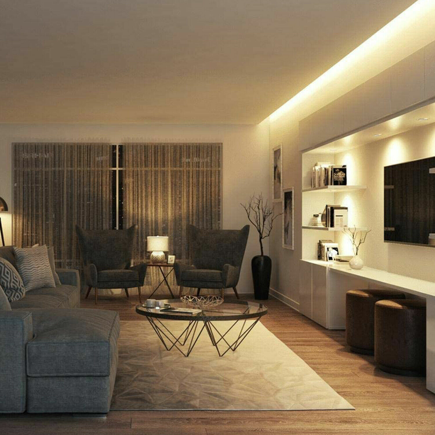 Flexible Sign Neon Lights Silicone Tube LED Strip Waterproof 12V 1M 2M 3M 5M