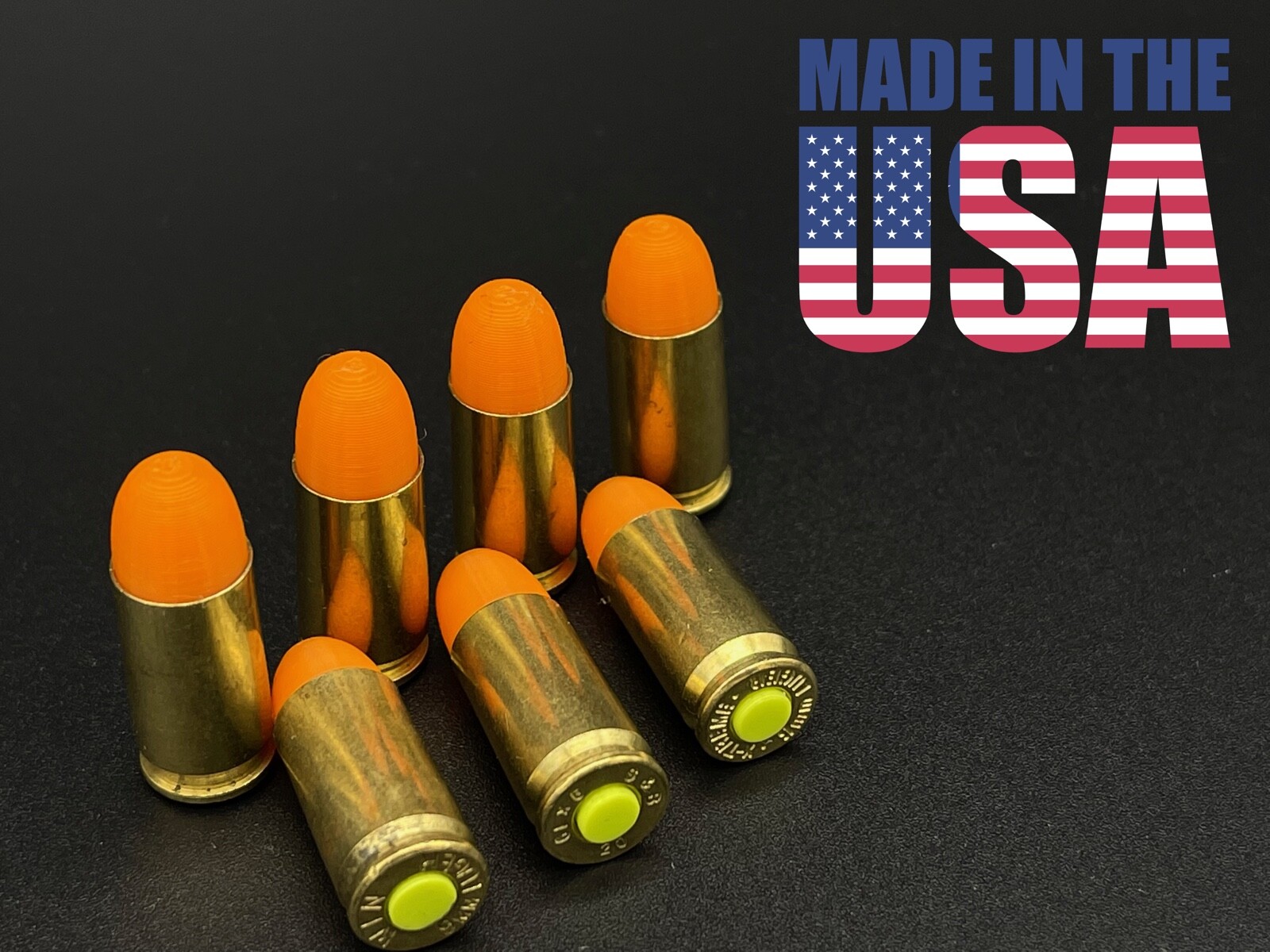 Premium Metal 9mm, Dummy Rounds, Snap Caps for Training **Made in USA!!