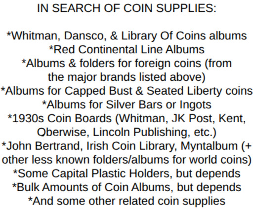 Library Of Coins 1796-1853 Early Draped Capped Seated Dimes Vol. 41 Part 1 Album