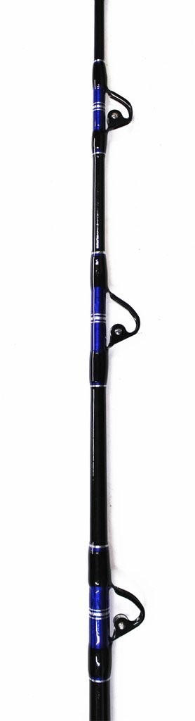 Xcaliber Marine Set (4) Tournament Series 50-80lb Trolling Rod Blue and Silver