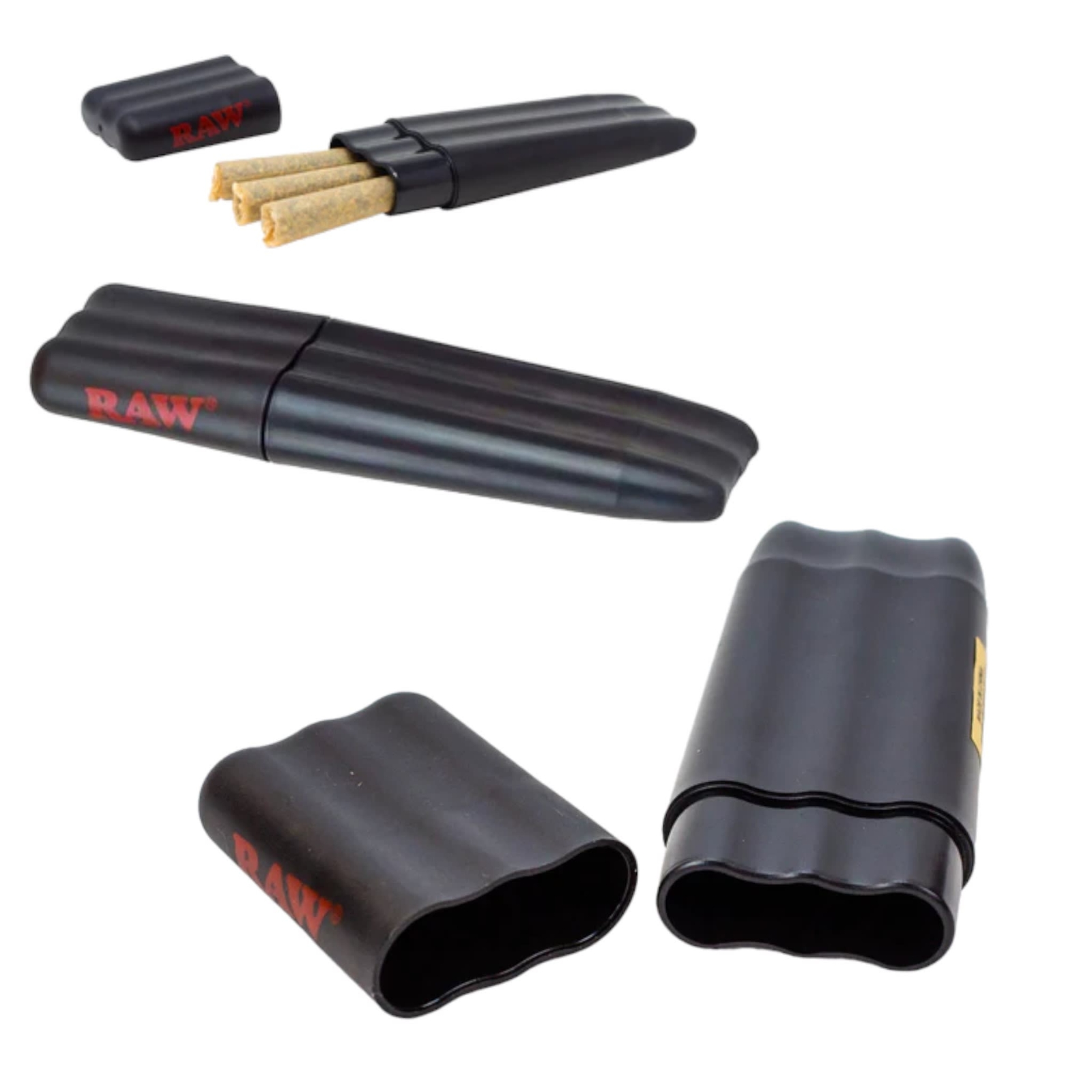 RAW | Three Tree Triple | Pre-Roll Case