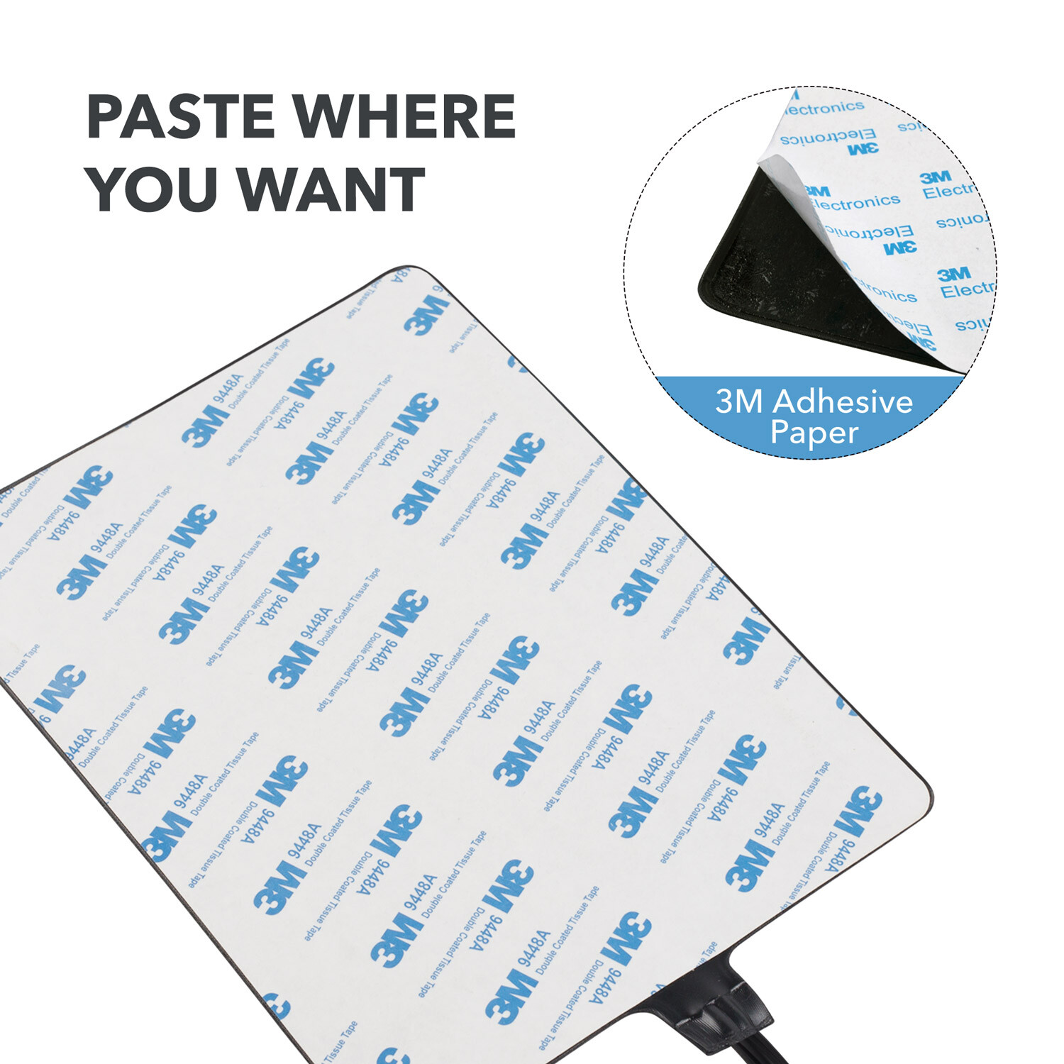 BN-LINK Reptile Heat Mat Under Tank Heater Terrarium Warmer Heating Pad For Pets