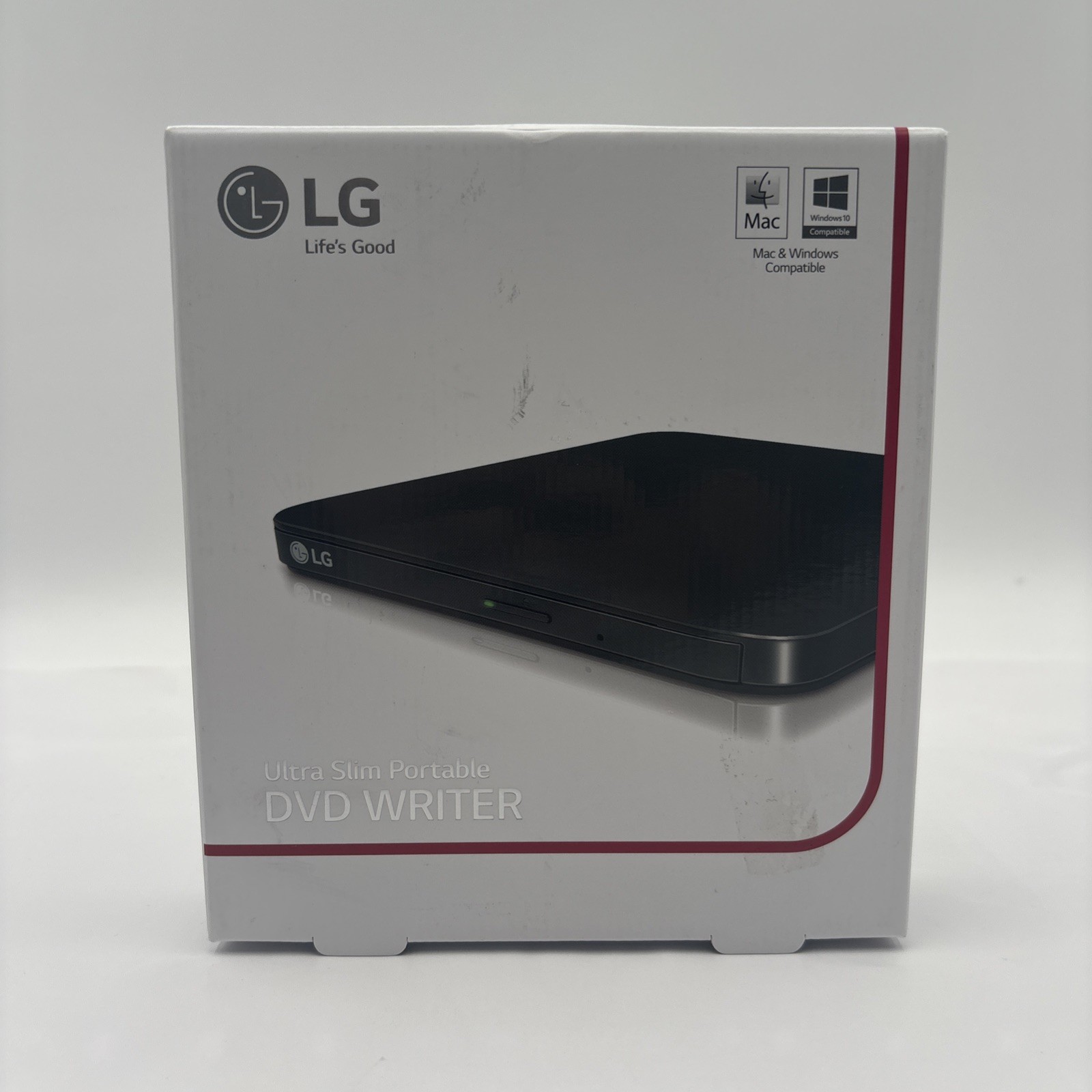 LG Ultra Slim Portable External DVD Writer - Black - New Sealed -Free Shipping