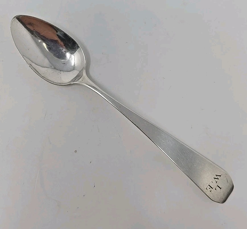 American Coin Silver Teaspoon G & G Alexandria Va  1809 - 1812 5 1/2" #2