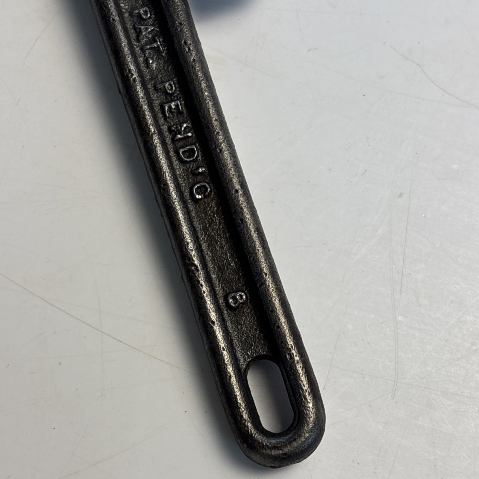 Vintage RIDGID 8” Pipe Wrench PAT PEND’G N.Y.C. USA