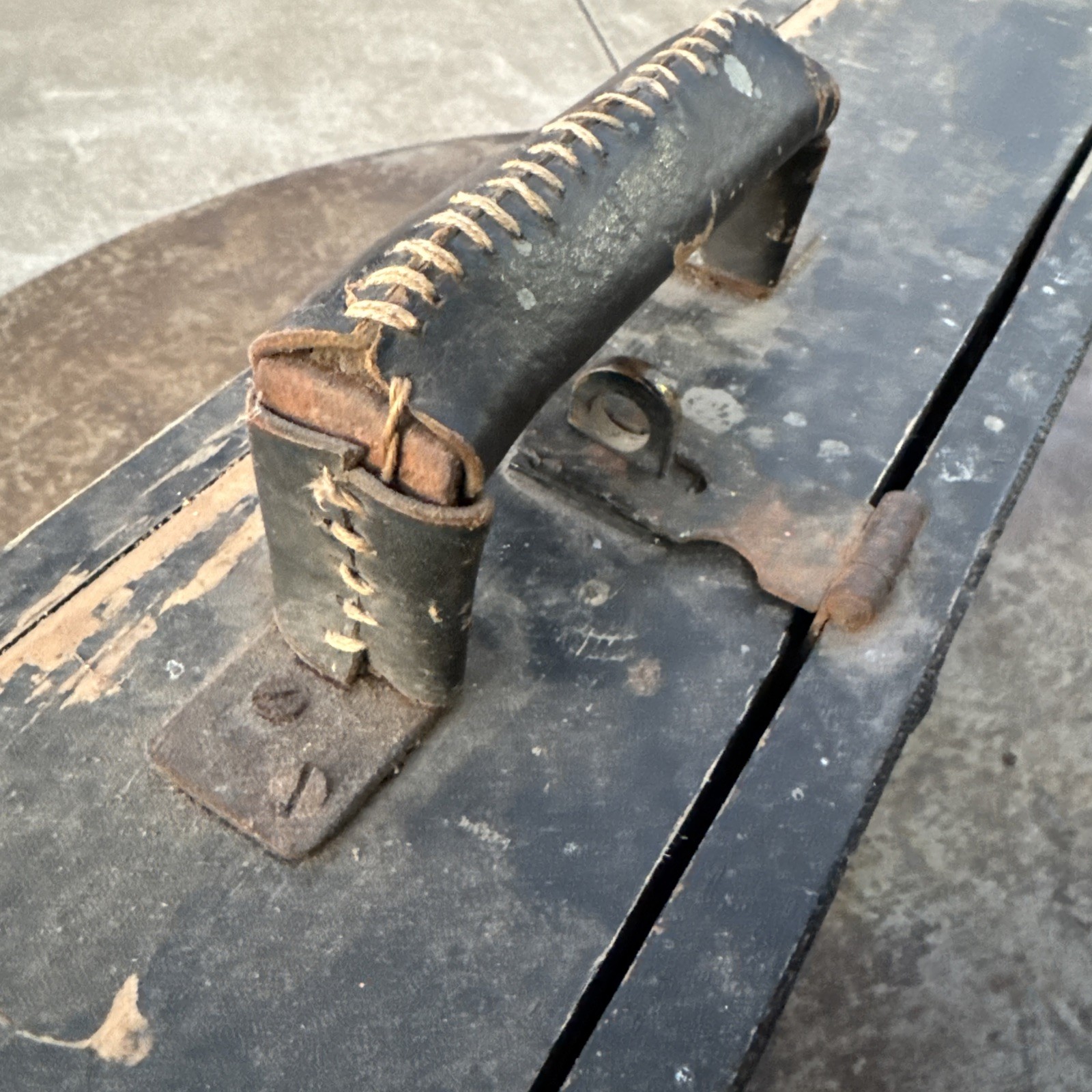 Vintage Sailor's Wood and Steel Rope Repair Fid Very Old and Heavy Nautical