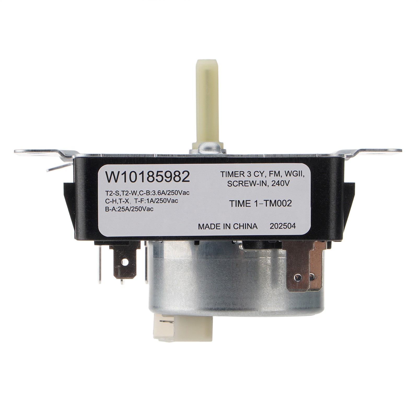 W10185982 WPW10185982 Dryer Timer for Whirlpool, Maytag WGD4800XQ0 WED4815EW1 US