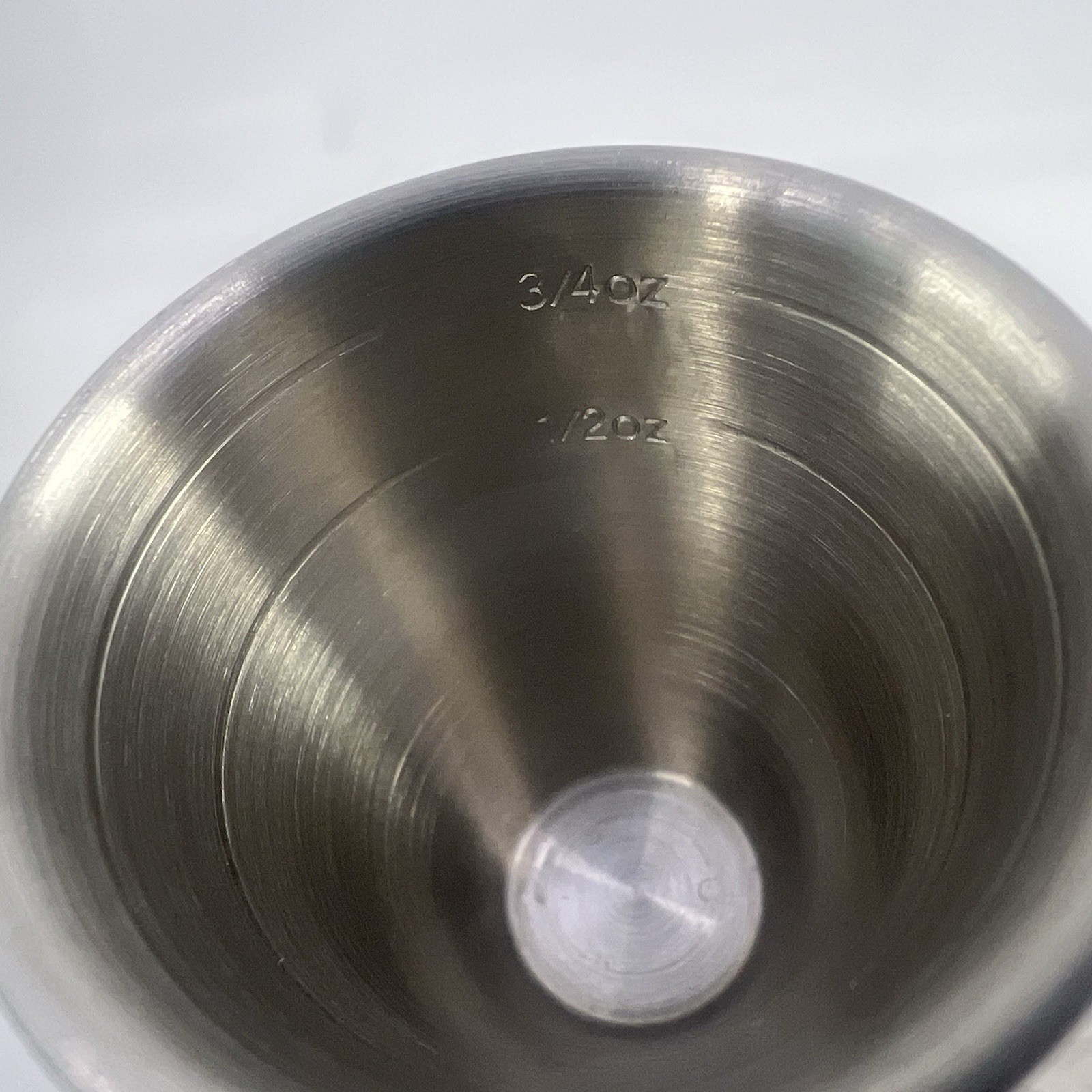 JIGGER Japanese Style Cocktail Bar Shooter Double Shot Glass | Stainless Steel